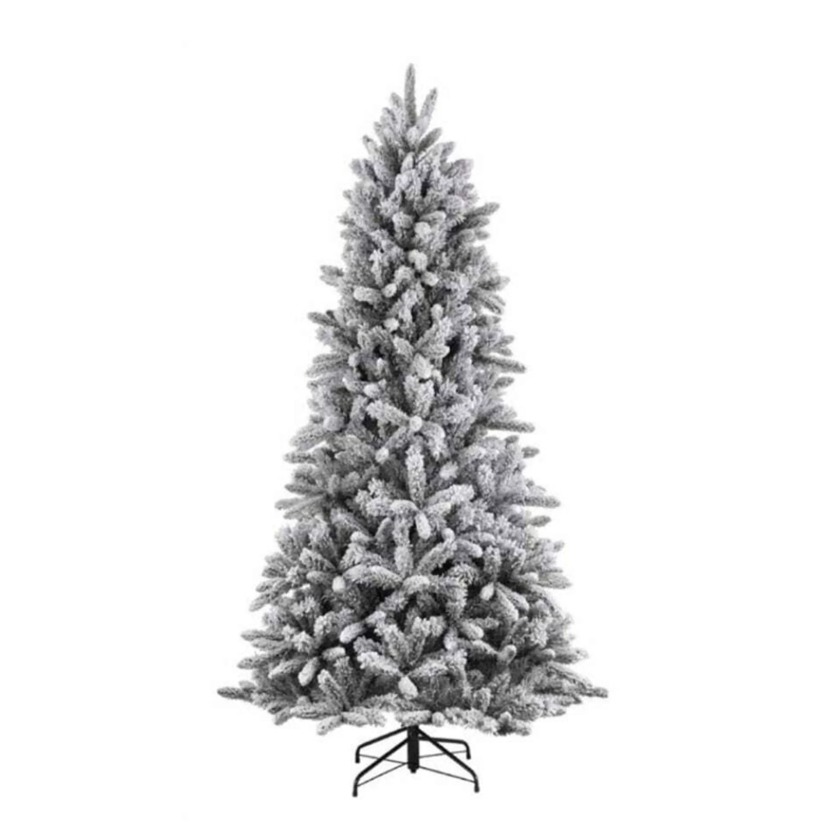 Best Black Box Trees 7.5Ft Frosted Snowdon Christmas Tree