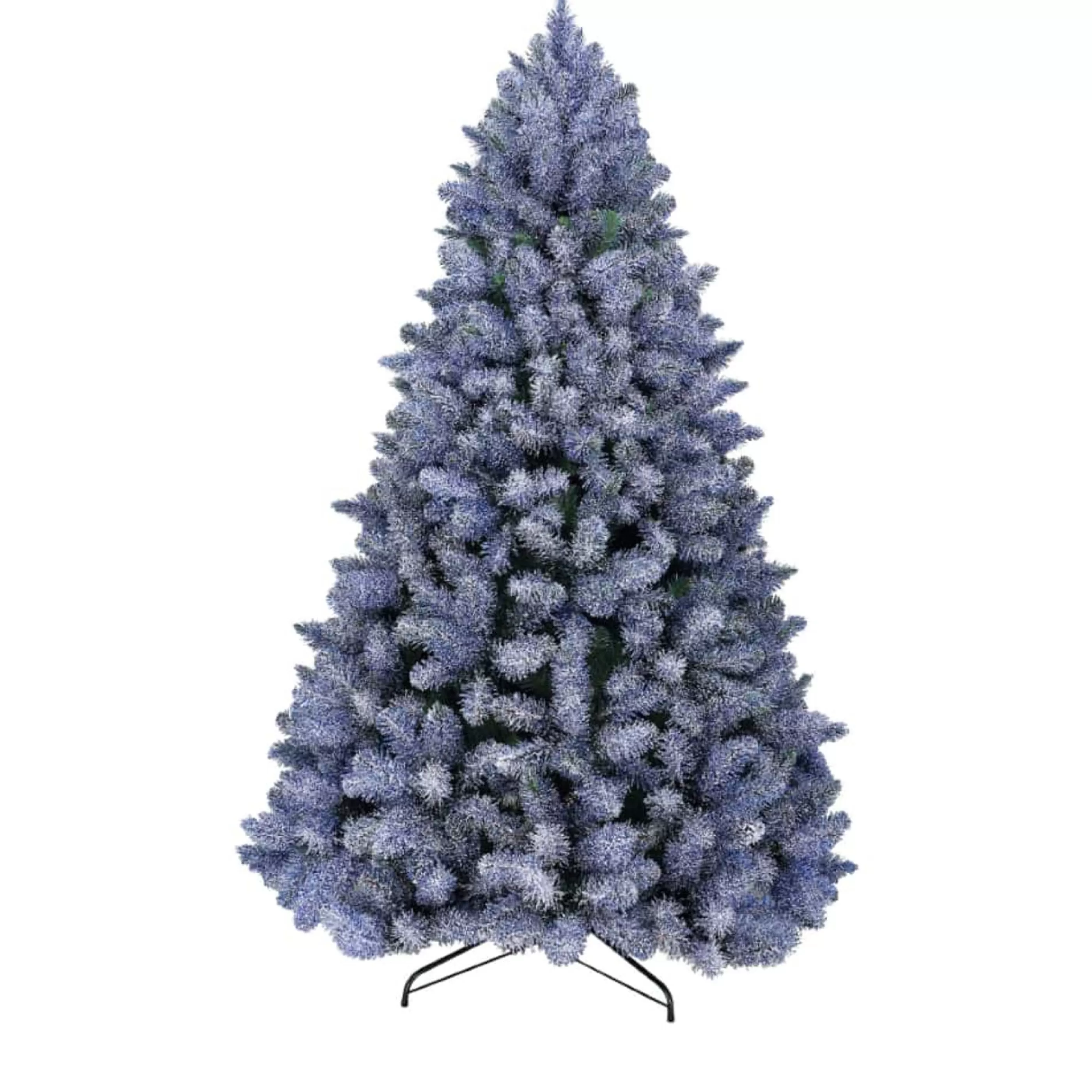 Sale Oncor Christmas Trees 7Ft (210Cm) Blue Glittered Arctic Spruce Christmas Tree