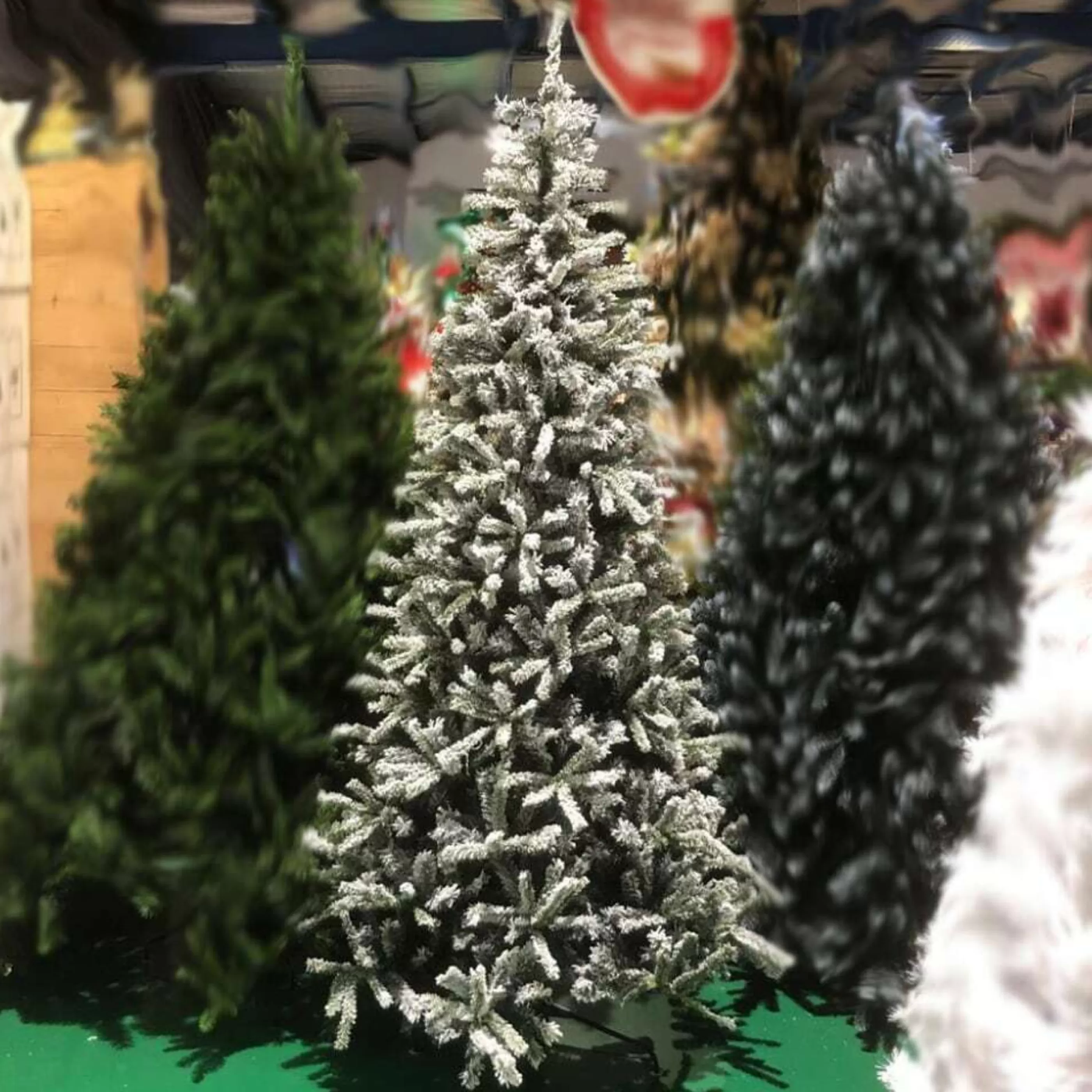 Cheap * 8Ft (245Cm) Snowy Siberian Christmas Tree