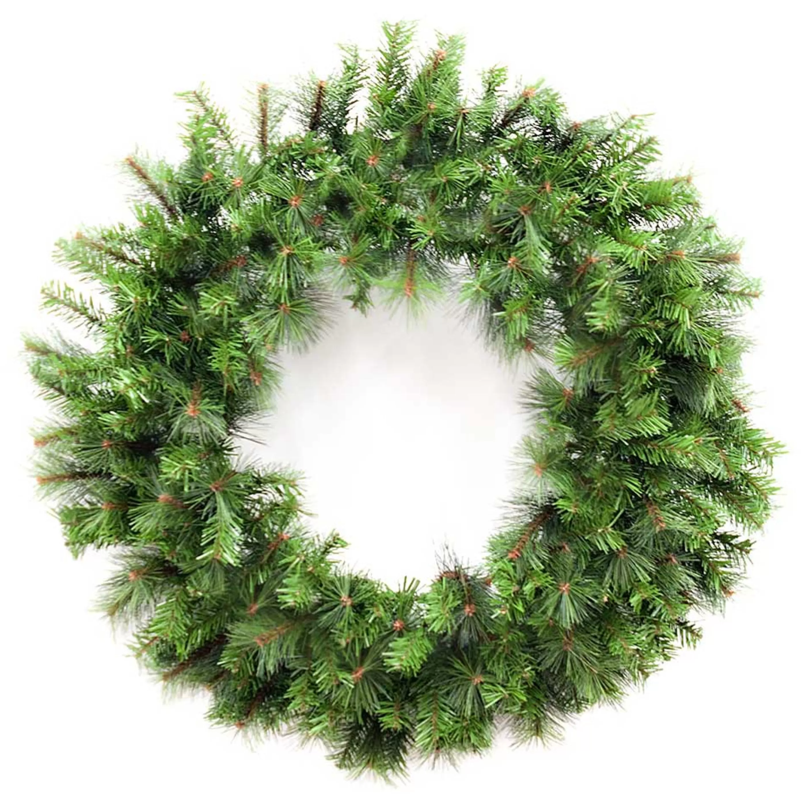 Black Box Trees Wreaths | 90Cm Round Green Washington Fir Wreath