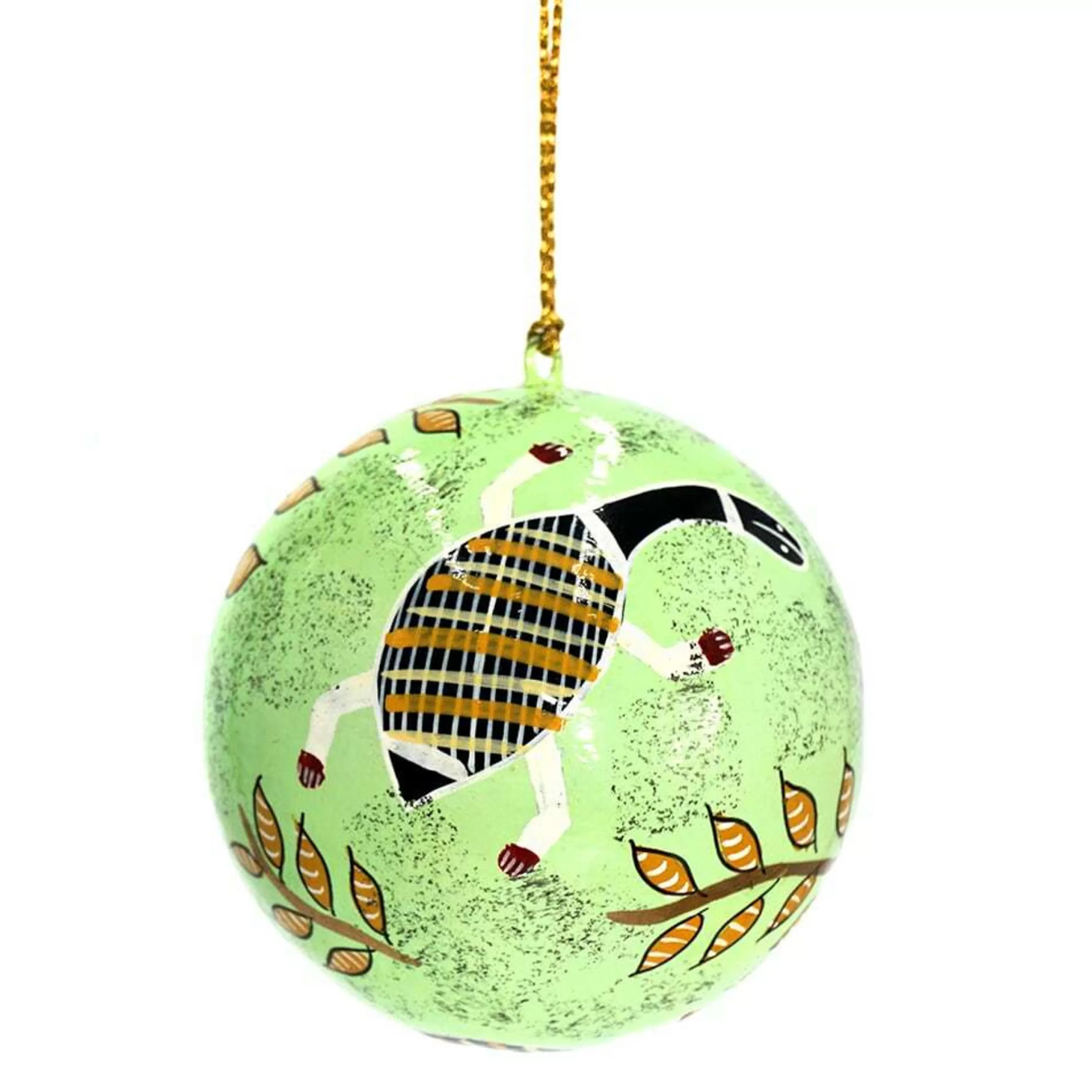 * Hanging Christmas Ornaments | Aboriginal Christmas Bauble (Vga139) - 7.6Cm