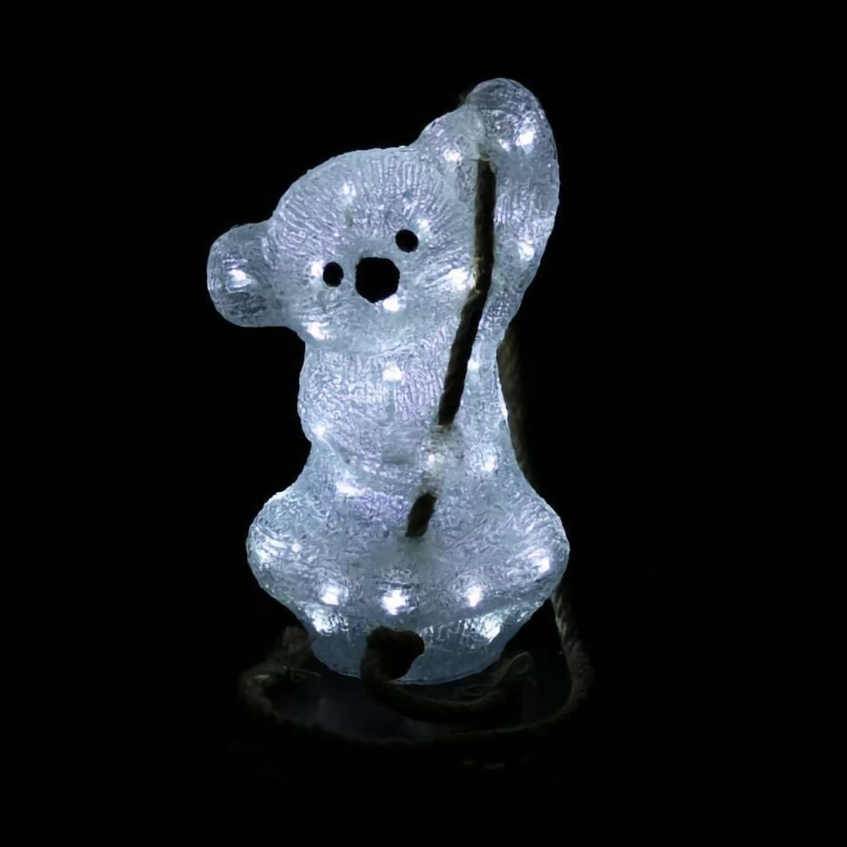 Clearance * Acrylic Lightup Koala Climbing Rope - 40Cm