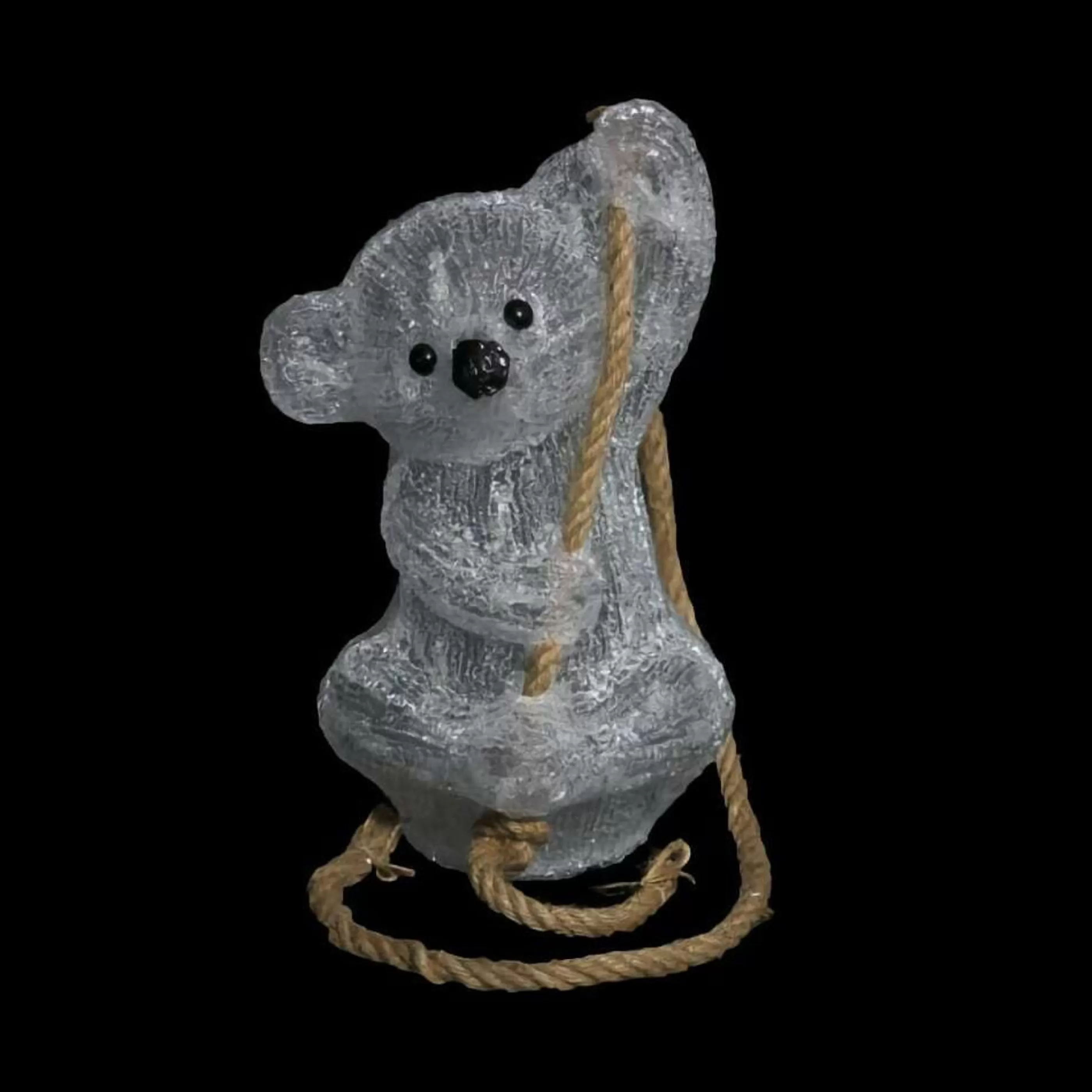 Clearance * Acrylic Lightup Koala Climbing Rope - 40Cm