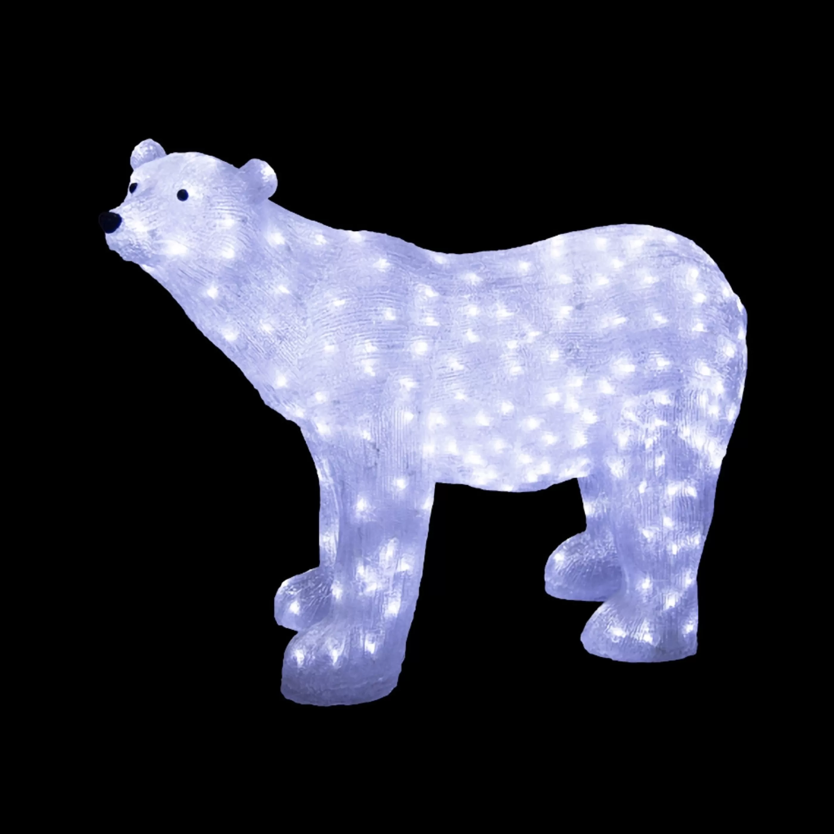 Cheap * Acrylic White Polar Bear - 75Cm