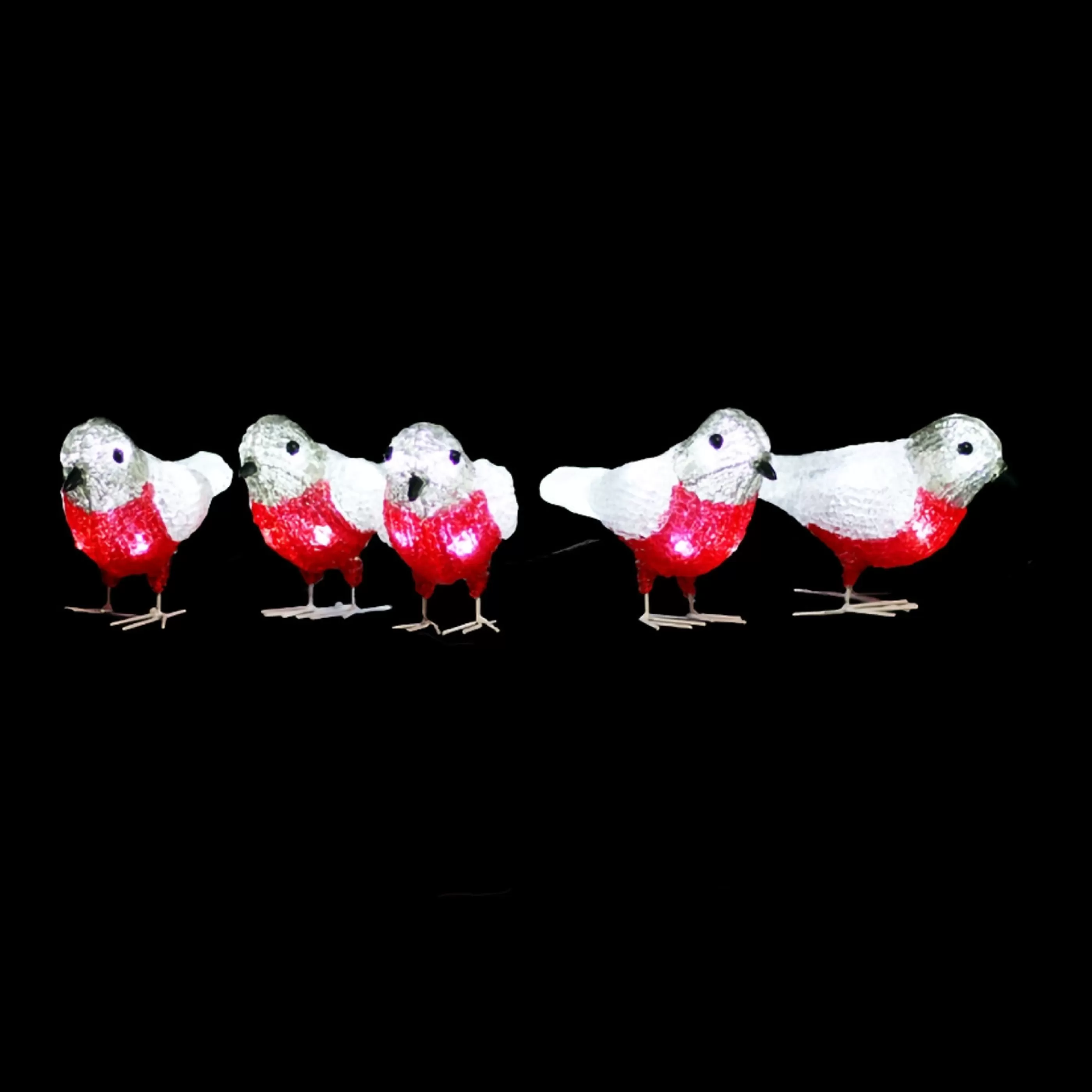 Hot * Acylic Baby Bird (Set Of 5) - 10Cm