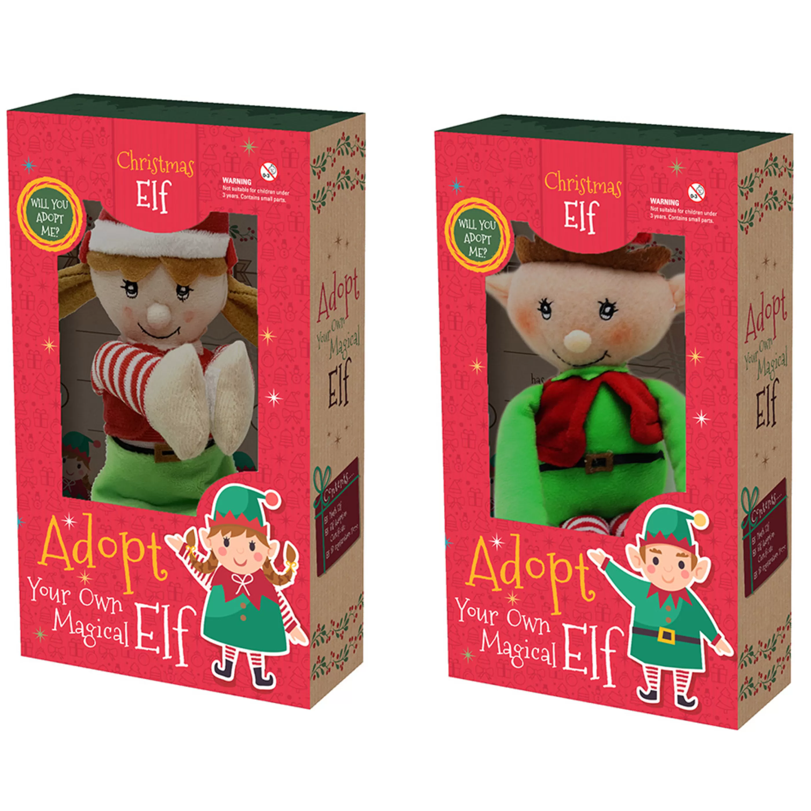 Sale * Adopt A Christmas Elf Kit - 25Cm