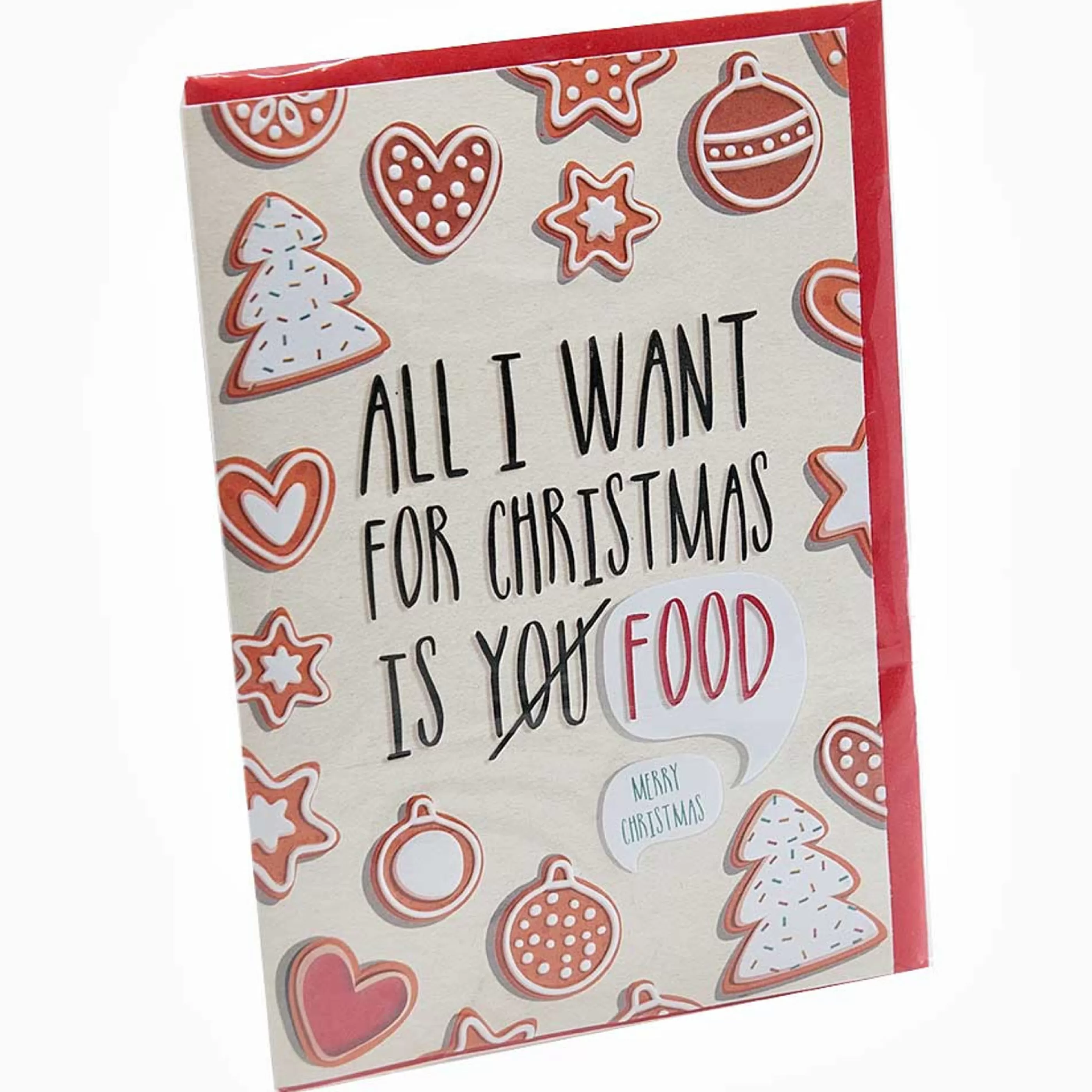 Discount * All I Want For Christmas Is Food Card