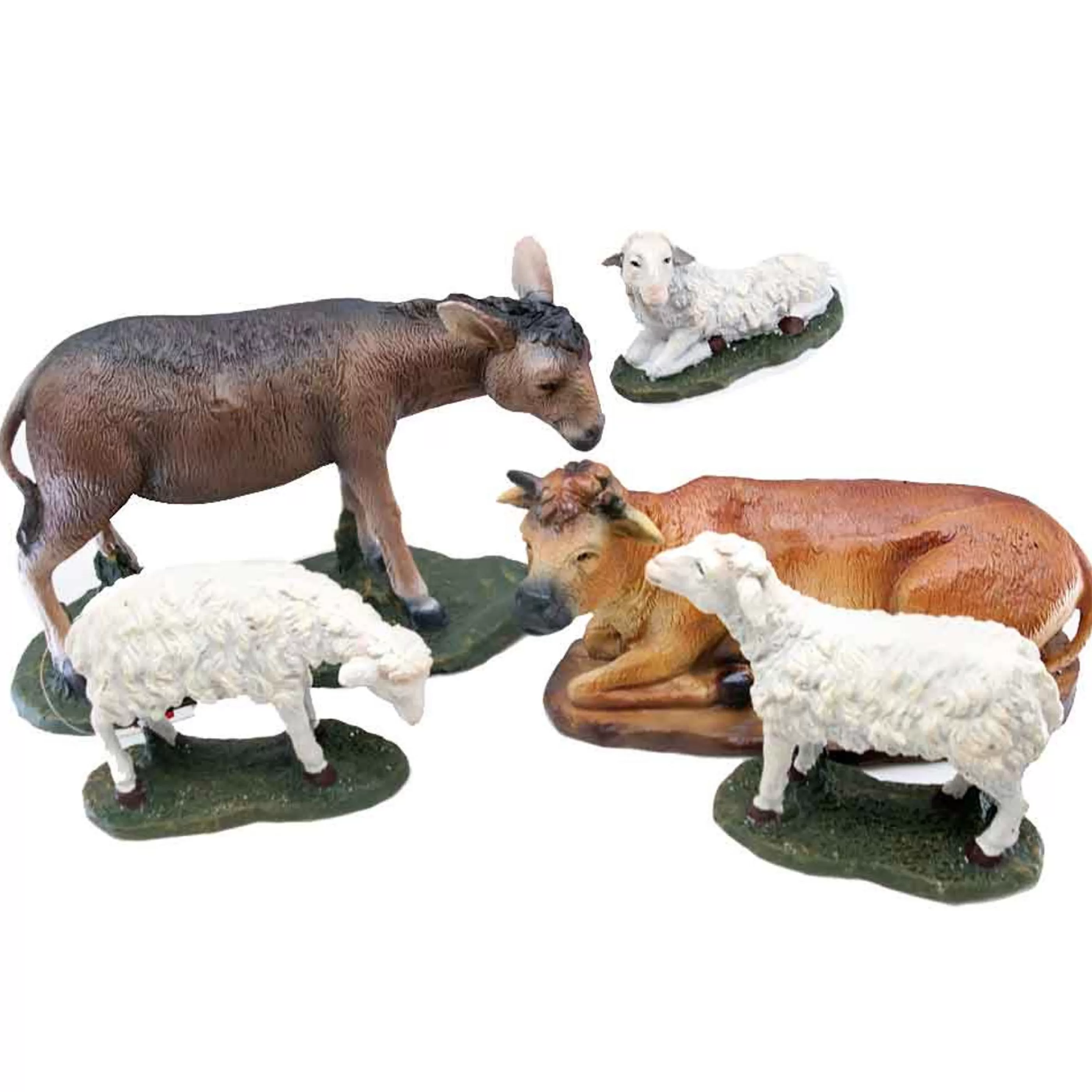 Outlet * Animal Nativity Collection (Set Of 5) - Suits 25Cm Nativity