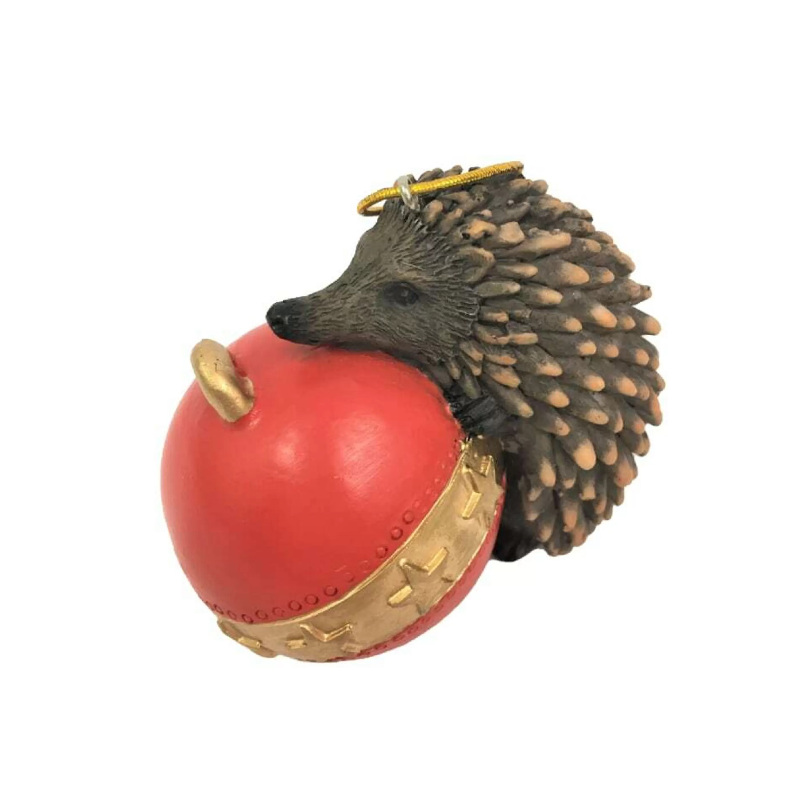 * Australian Decorations | Aussie Christmas Echidna On Bauble - 9Cm