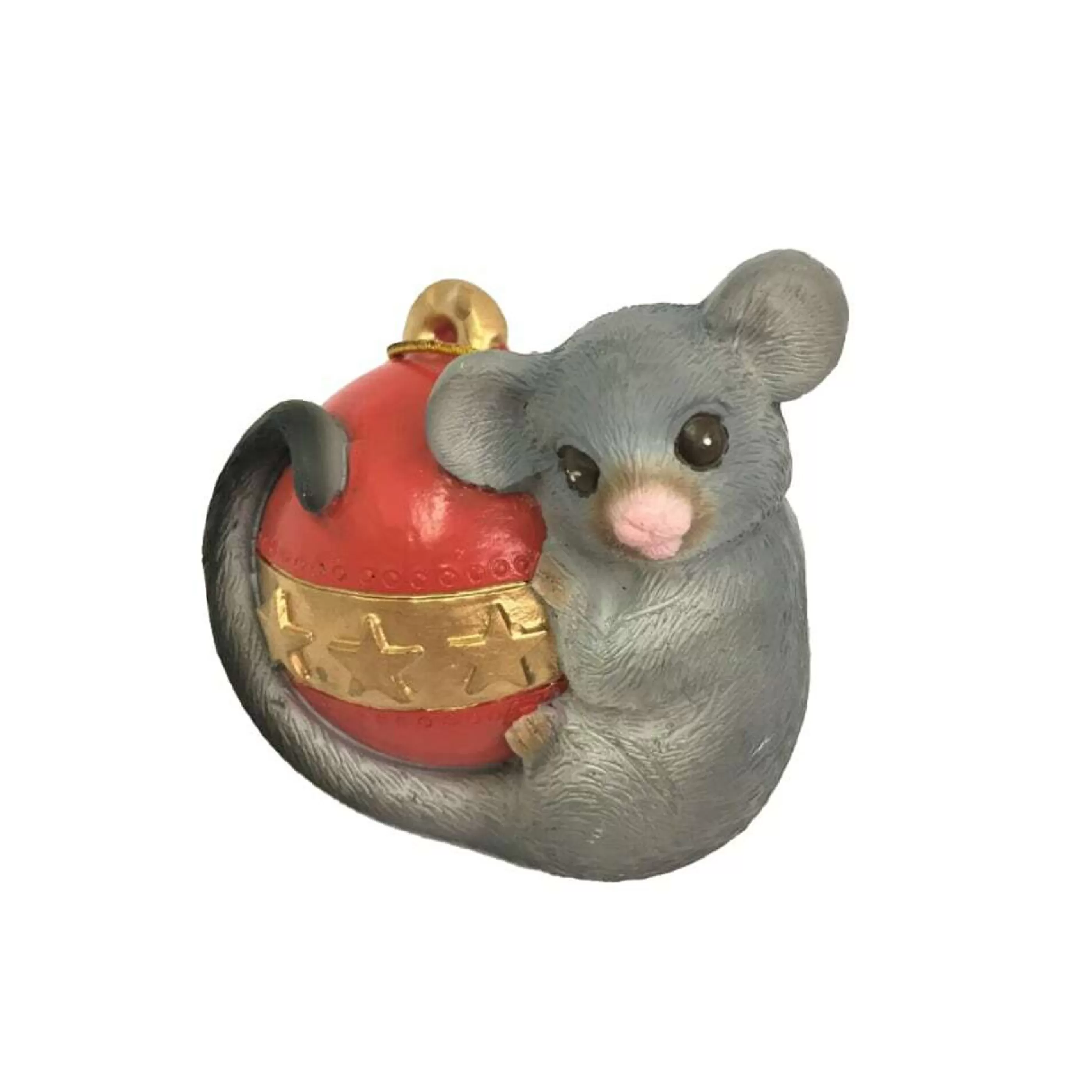 * Australian Decorations | Aussie Christmas Possum On Bauble - 9Cm