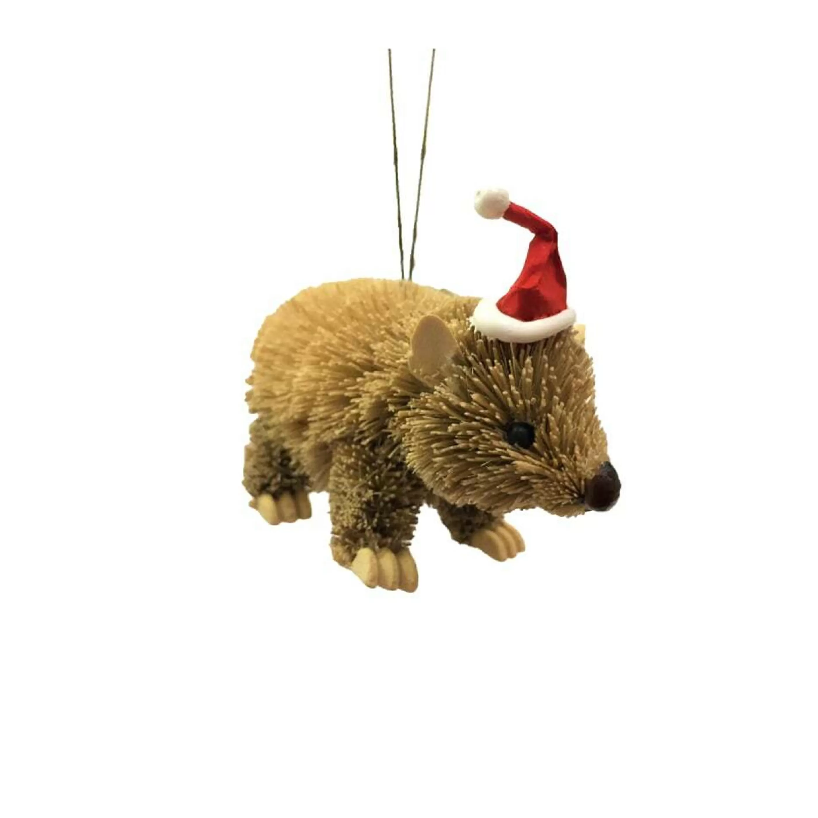 * Australian Decorations | Aussie Christmas Wombat Ornament - 9Cm