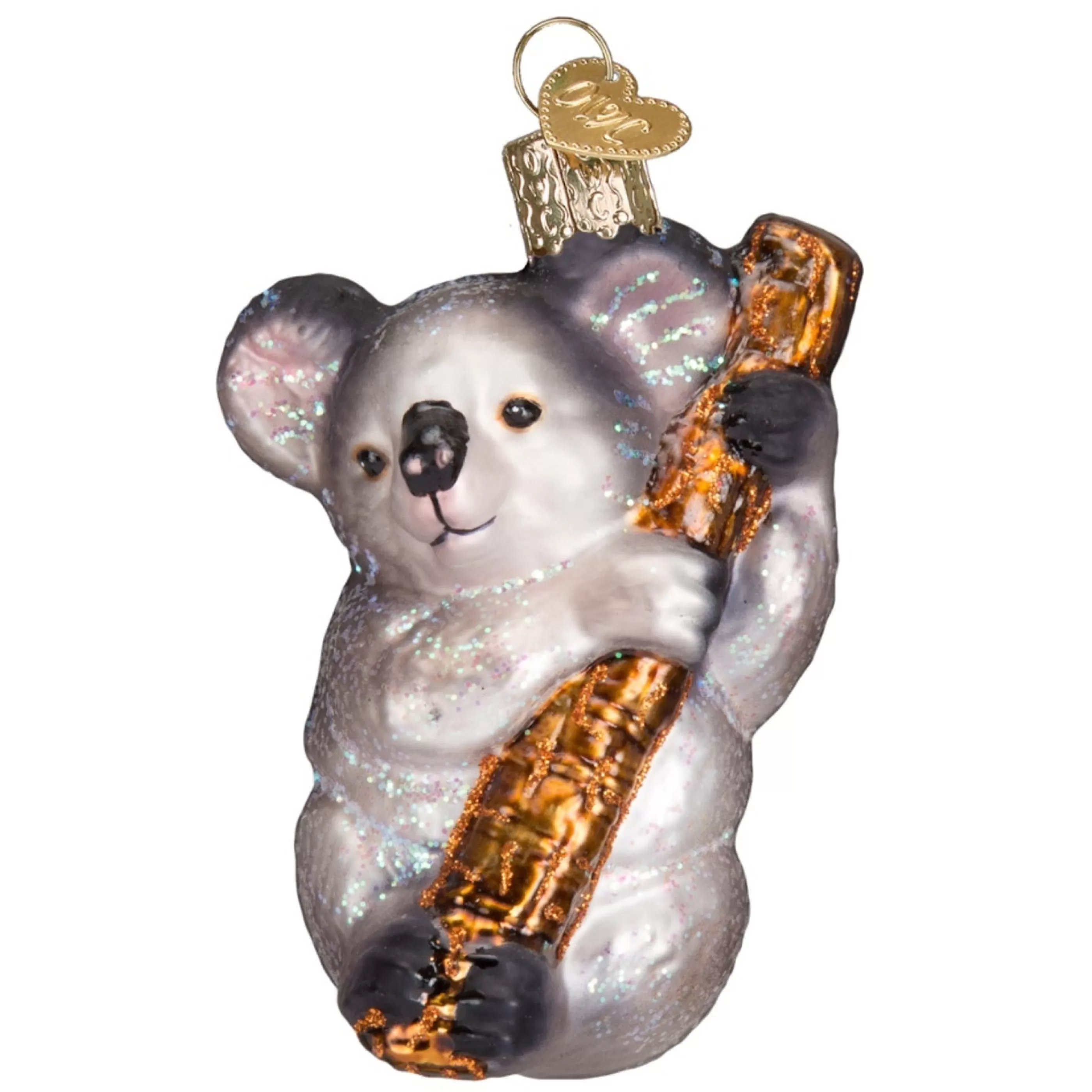 Old World Christmas Glass Glass Ornaments | Australian Koala Bear Glass Ornament - 8Cm