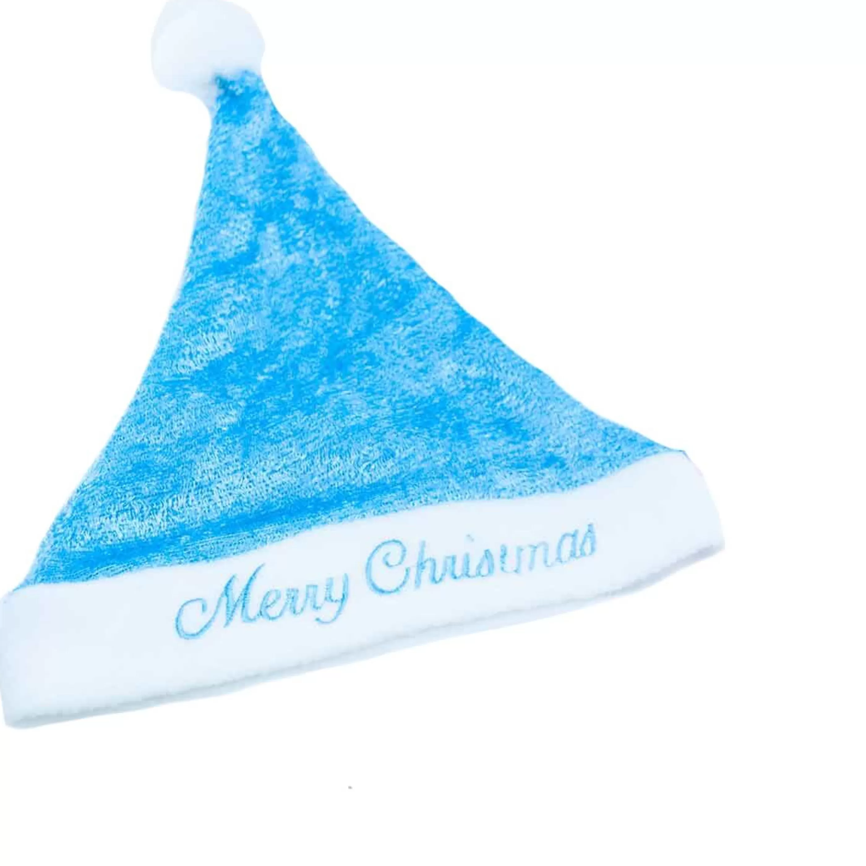 * Baby's First Christmas | Baby's Blue Christmas Hat - 26Cm