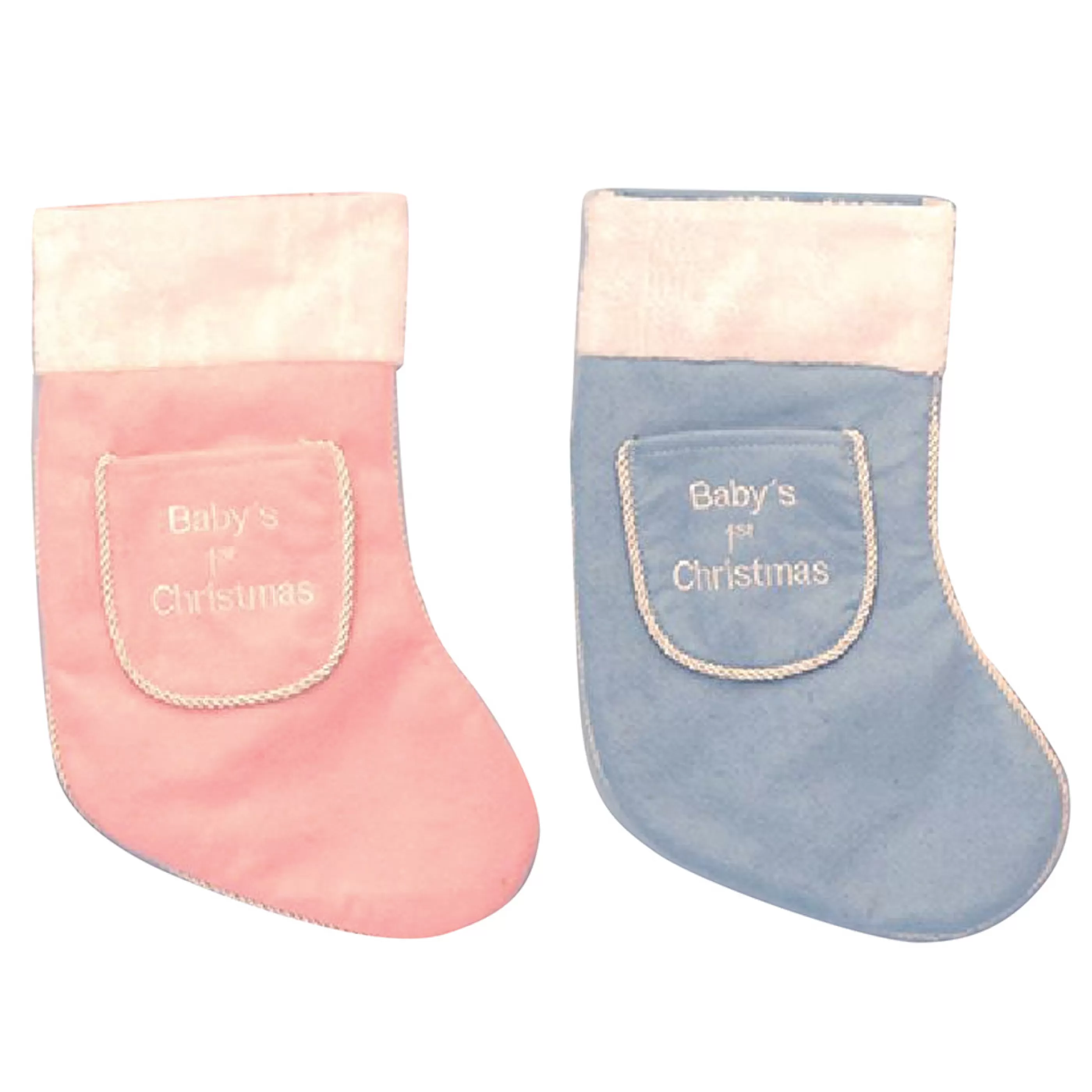 * Baby's First Christmas | Baby's First Christmas Stocking (2 Colours) - 37Cm