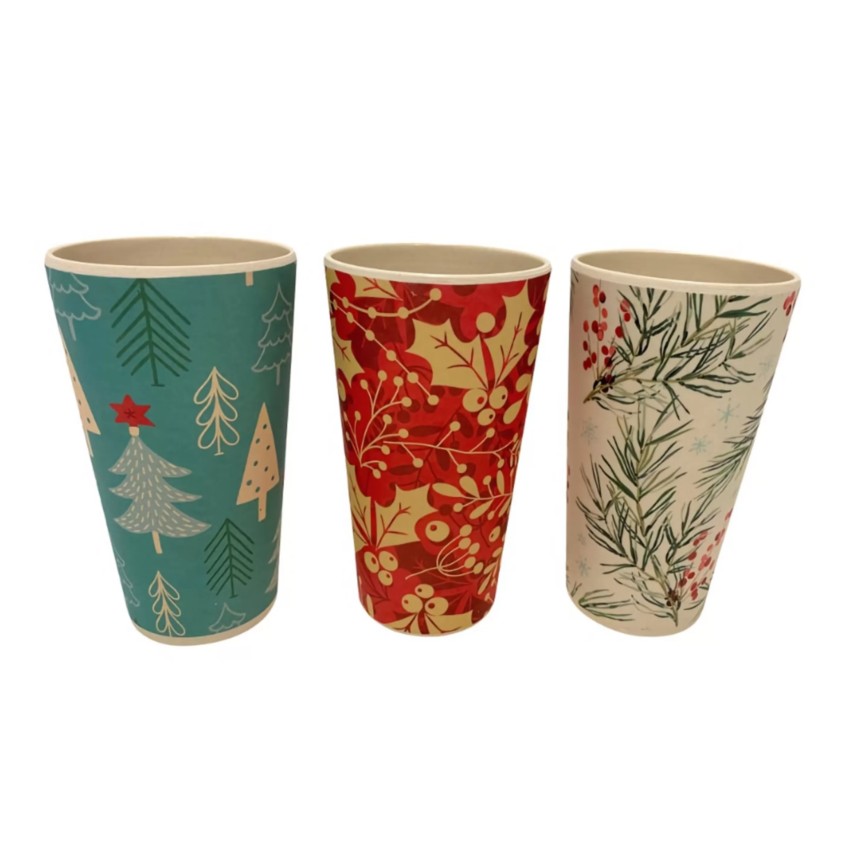 Cheap * Bamboo Fibre Tumbler (3 Styles) - 400Ml