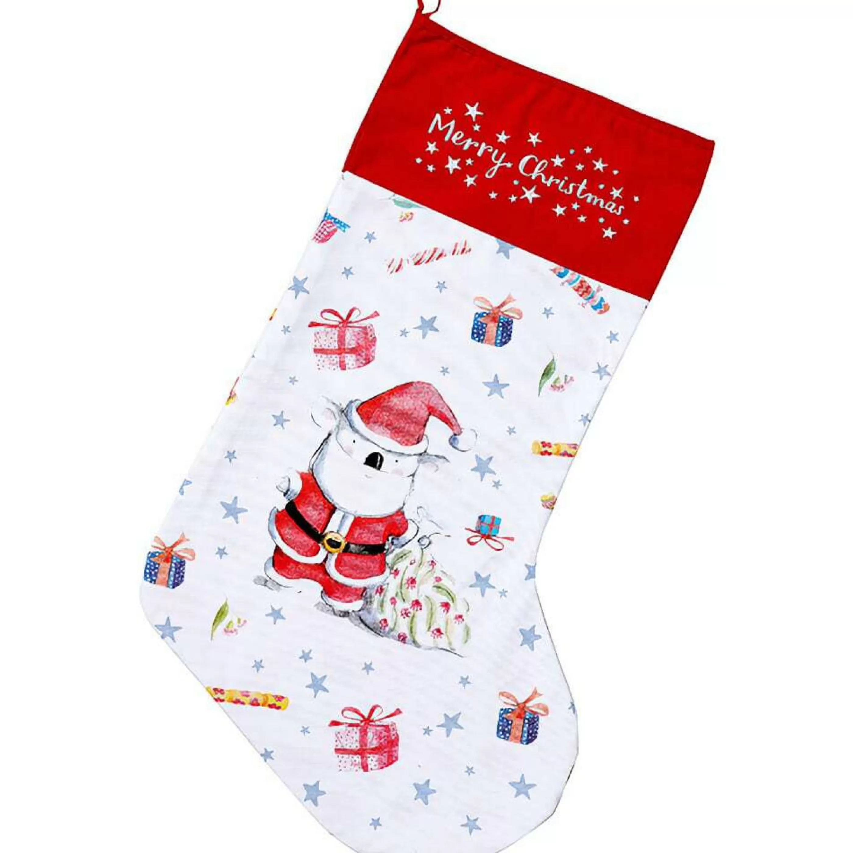 Outlet Ladelle Ashdene Barney Saves Christmas Barney Santa Stocking - 65Cm