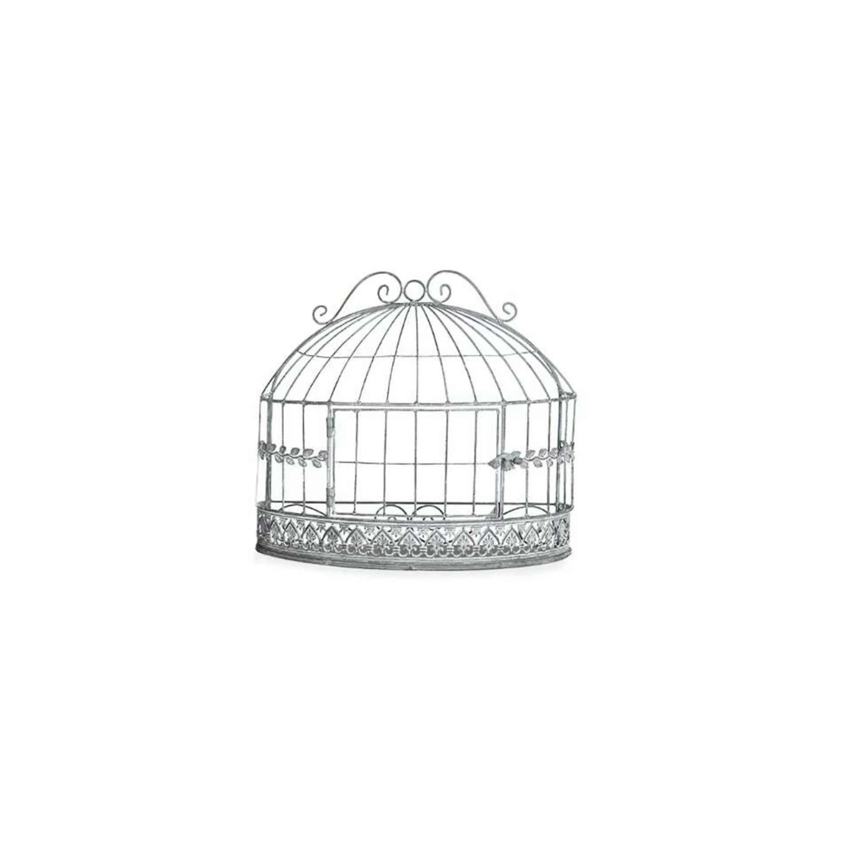 * Wall Signs & Decorations | Baroque Wallhanging Birdcage (Small) - 40Cm