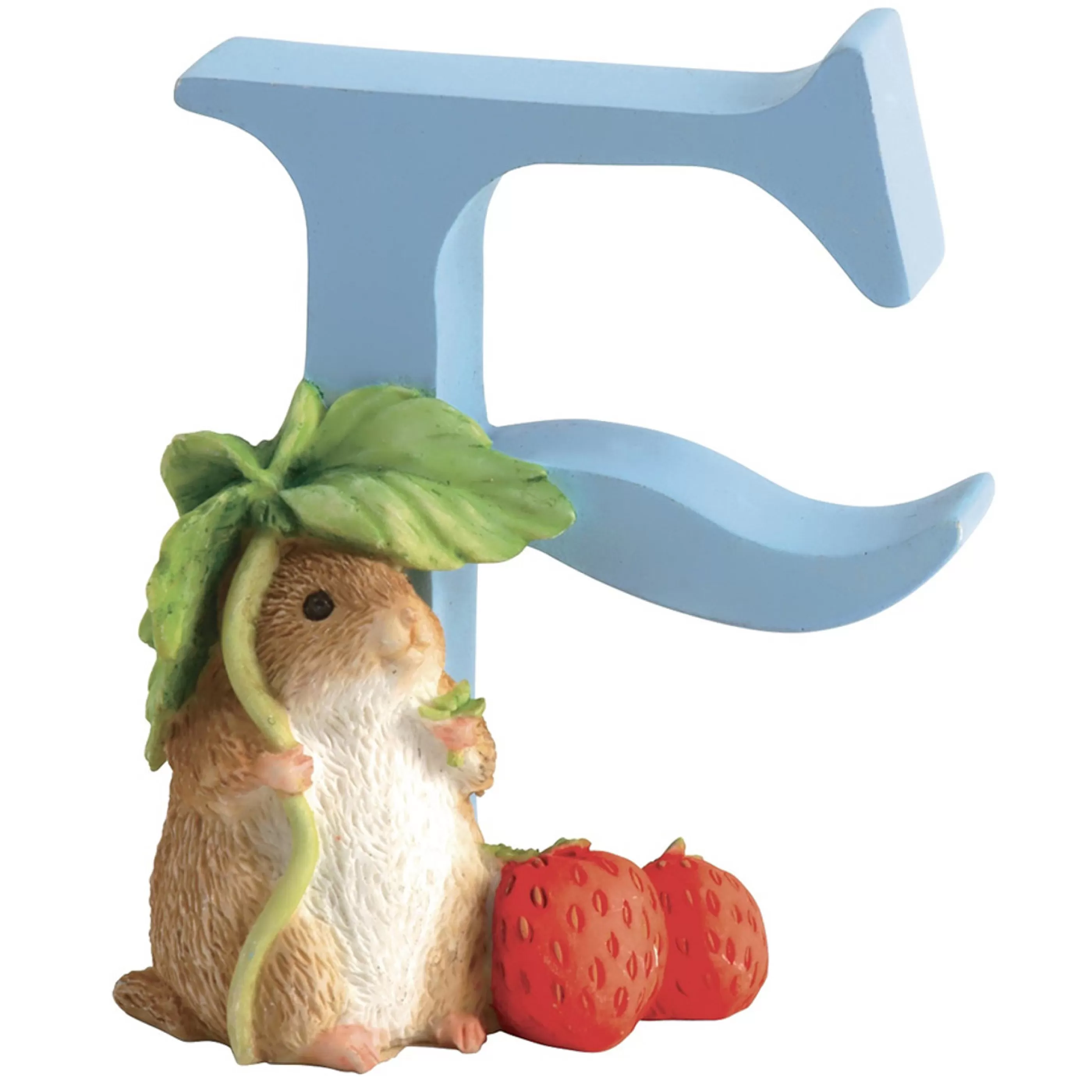 Beatrix Potter - Peter Rabbit Table Top Decorations | Beatrix Potter - Letter F Timmy Willie - 7Cm