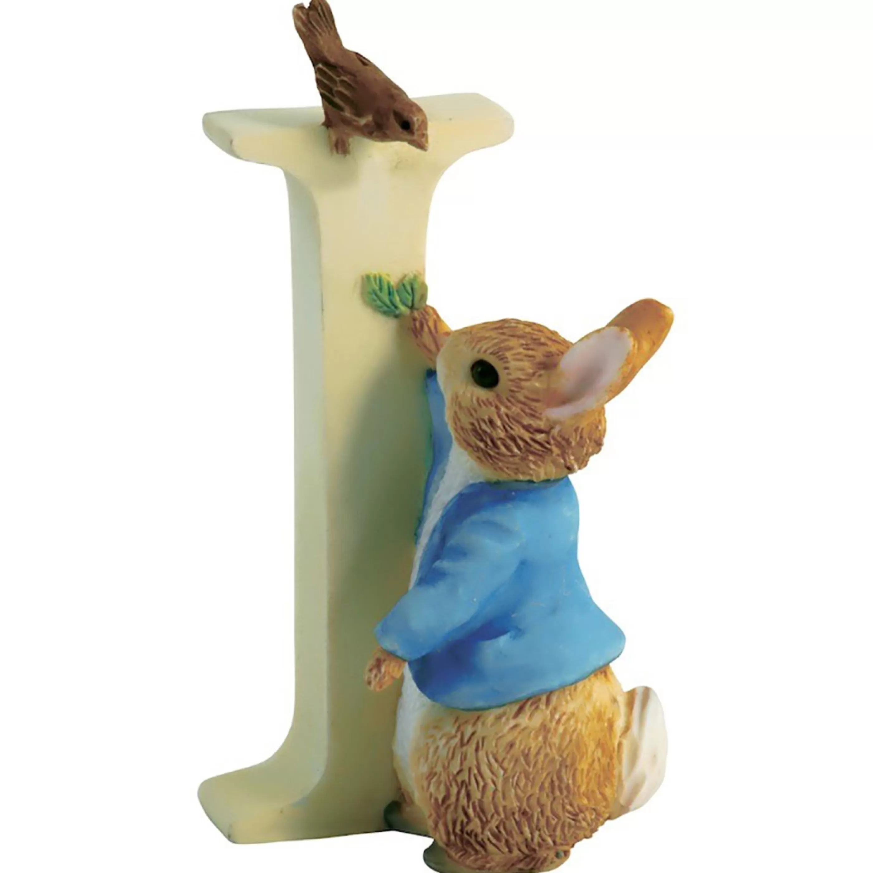 Beatrix Potter - Peter Rabbit Table Top Decorations | Beatrix Potter - Letter I Peter Rabbit - 7Cm