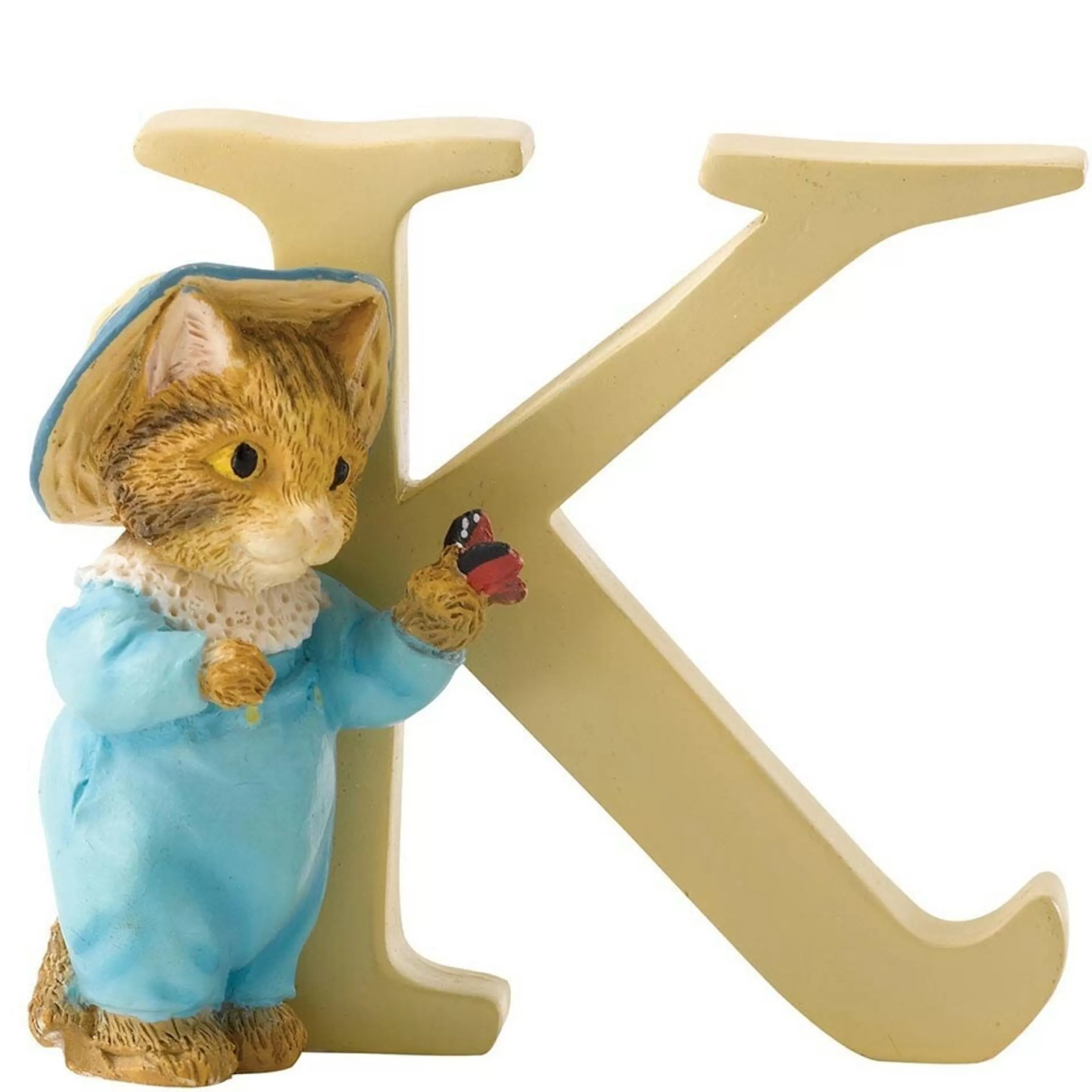 Beatrix Potter - Peter Rabbit Table Top Decorations | Beatrix Potter - Letter K Tom Kitten - 7Cm