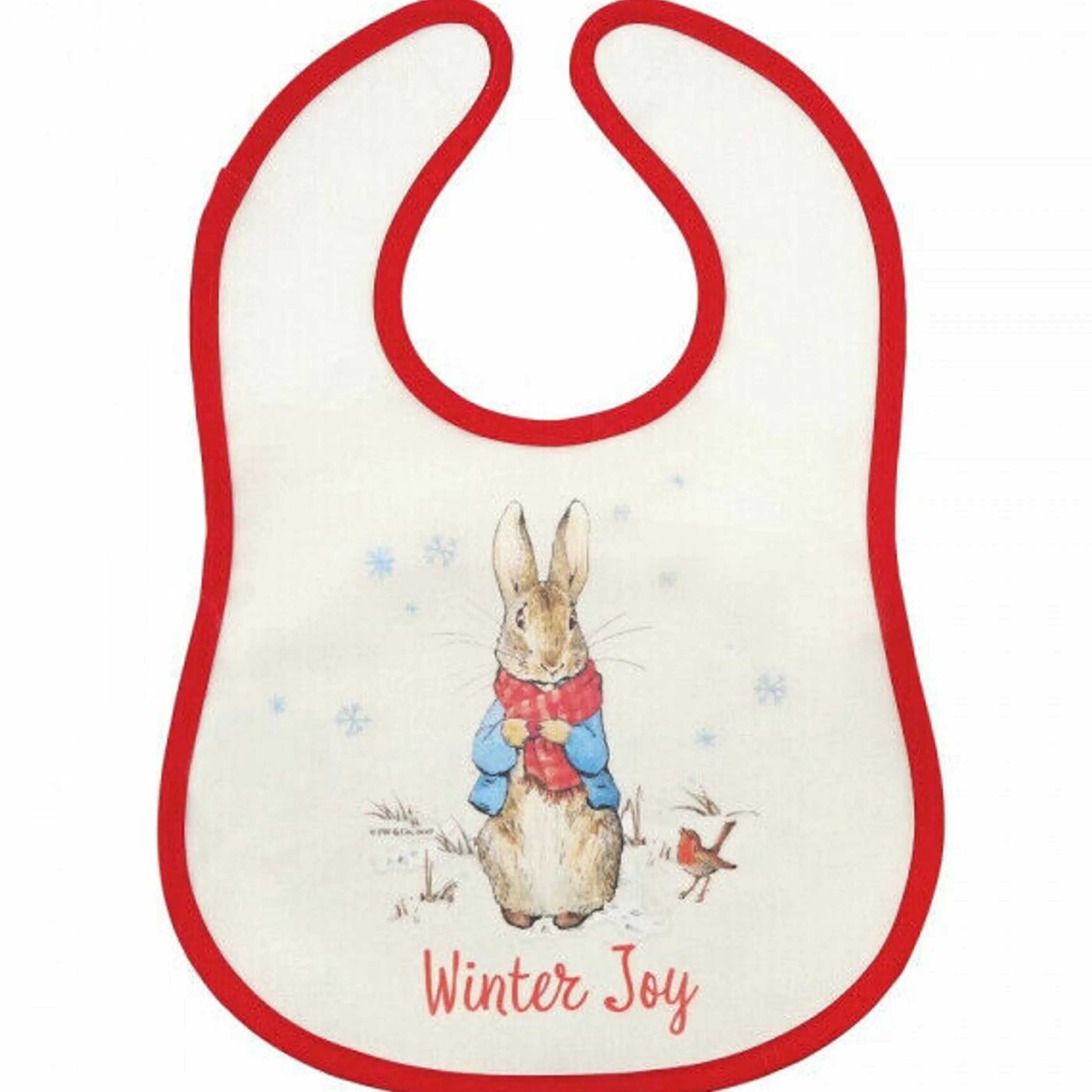 Beatrix Potter - Peter Rabbit Baby's First Christmas | Beatrix Potter Peter Rabbit Christmas Bib - 37Cm