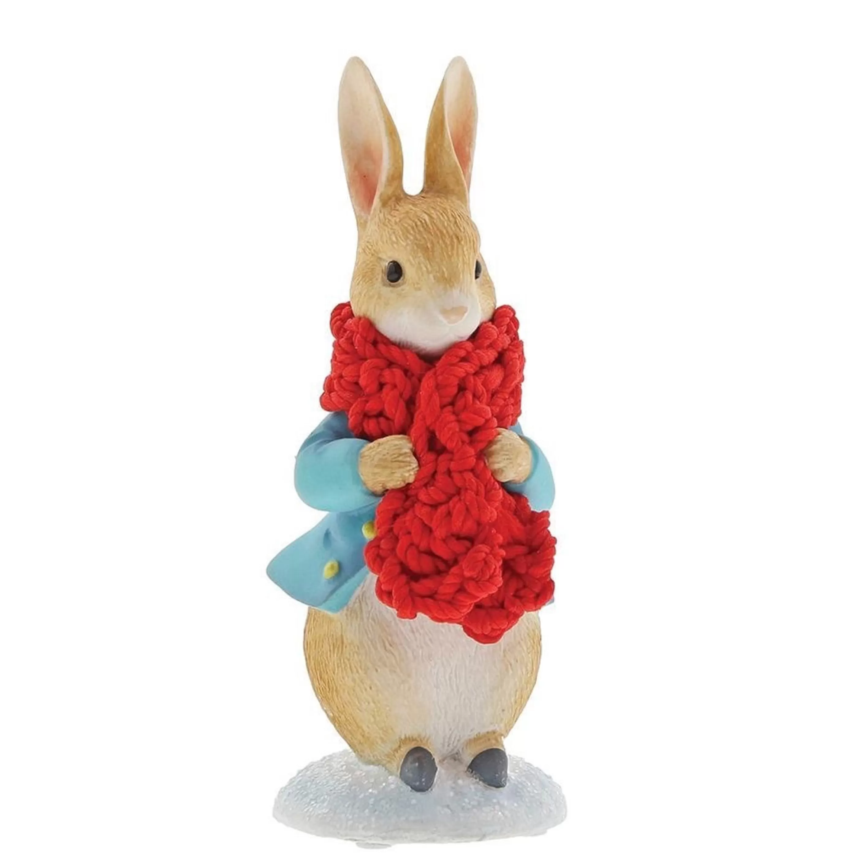 Beatrix Potter - Peter Rabbit Table Top Decorations | Beatrix Potter Peter Rabbit Festive Scarf - 7Cm