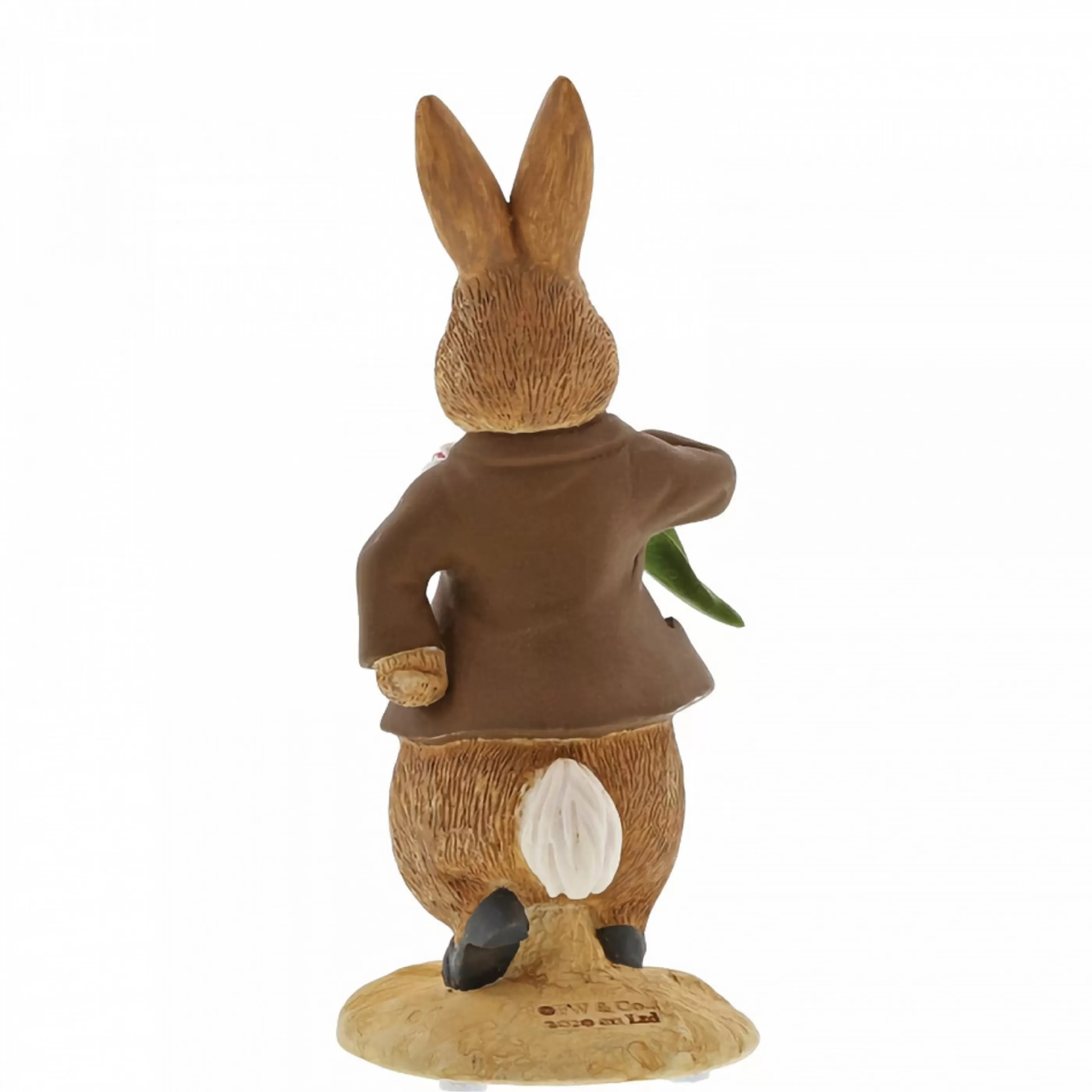 Beatrix Potter - Peter Rabbit Baby's First Christmas | Benjamin Ate A Lettuce Leaf Figurine - 7Cm