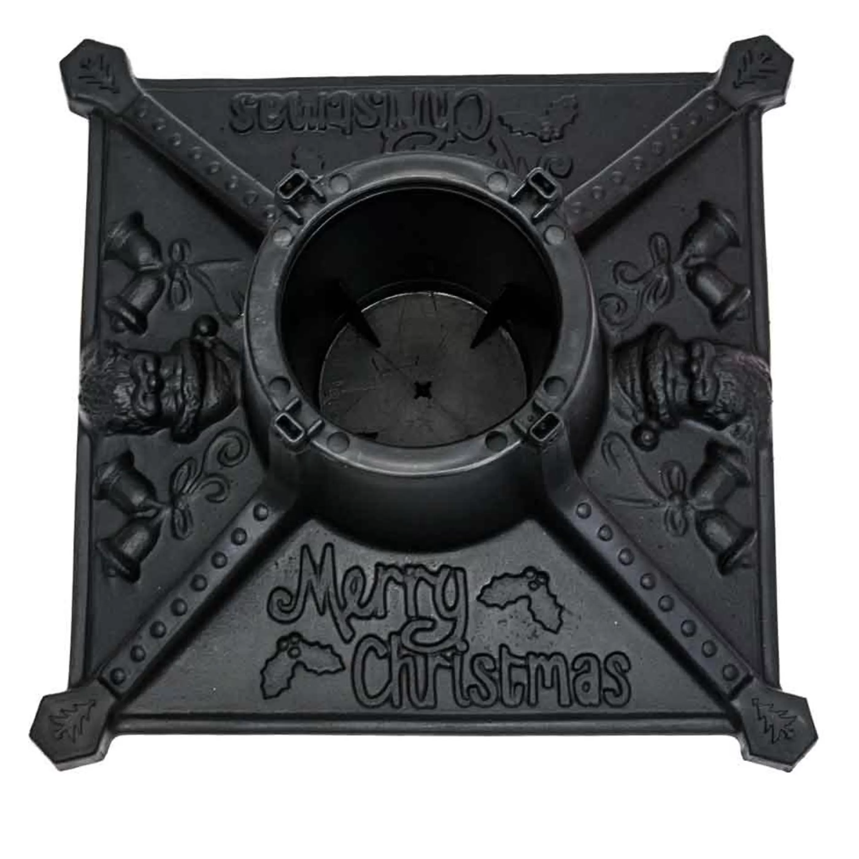 Outlet * Black Christmas Tree Stand - 80Cm