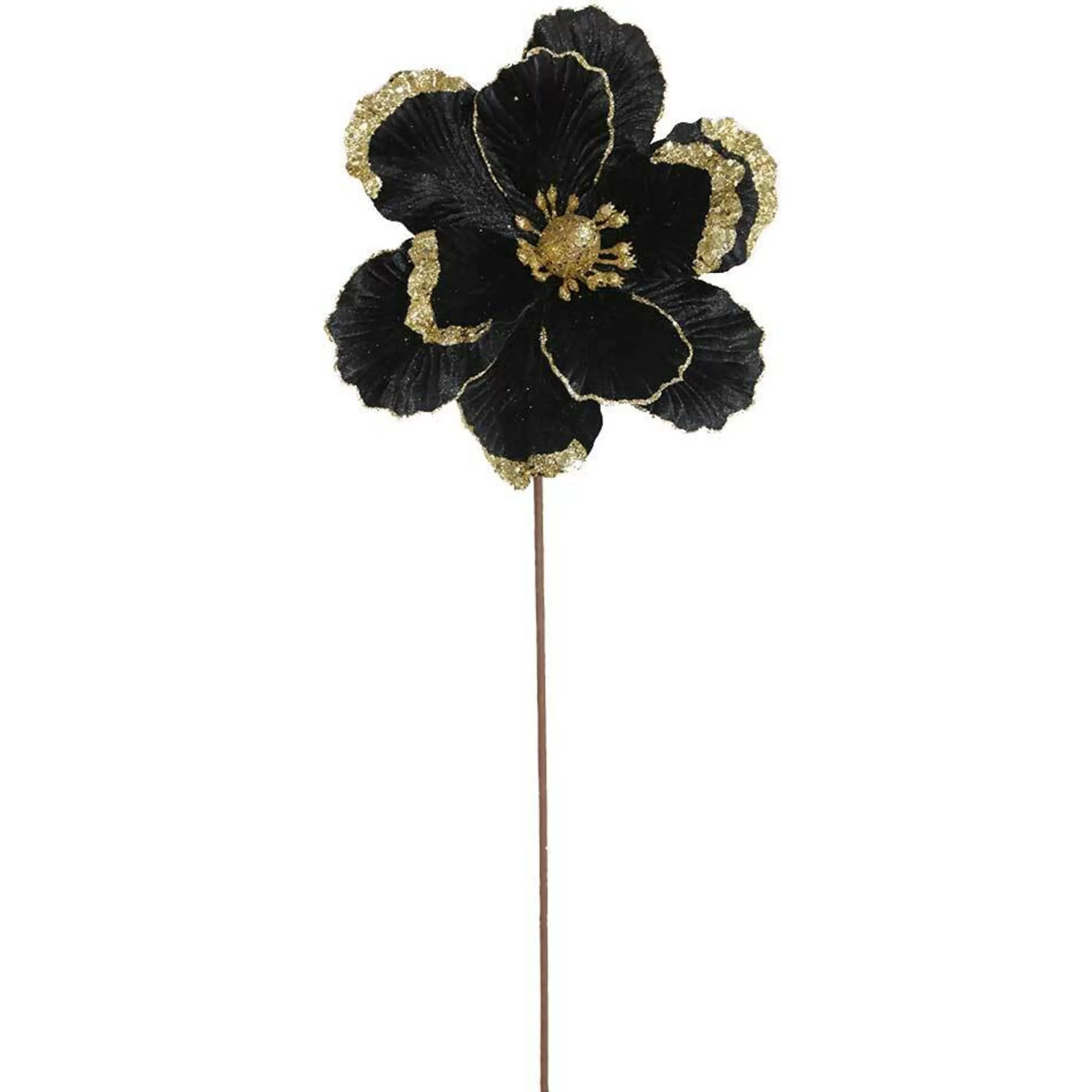 * Floristry | Black Magnolia On Stem - 24Cm