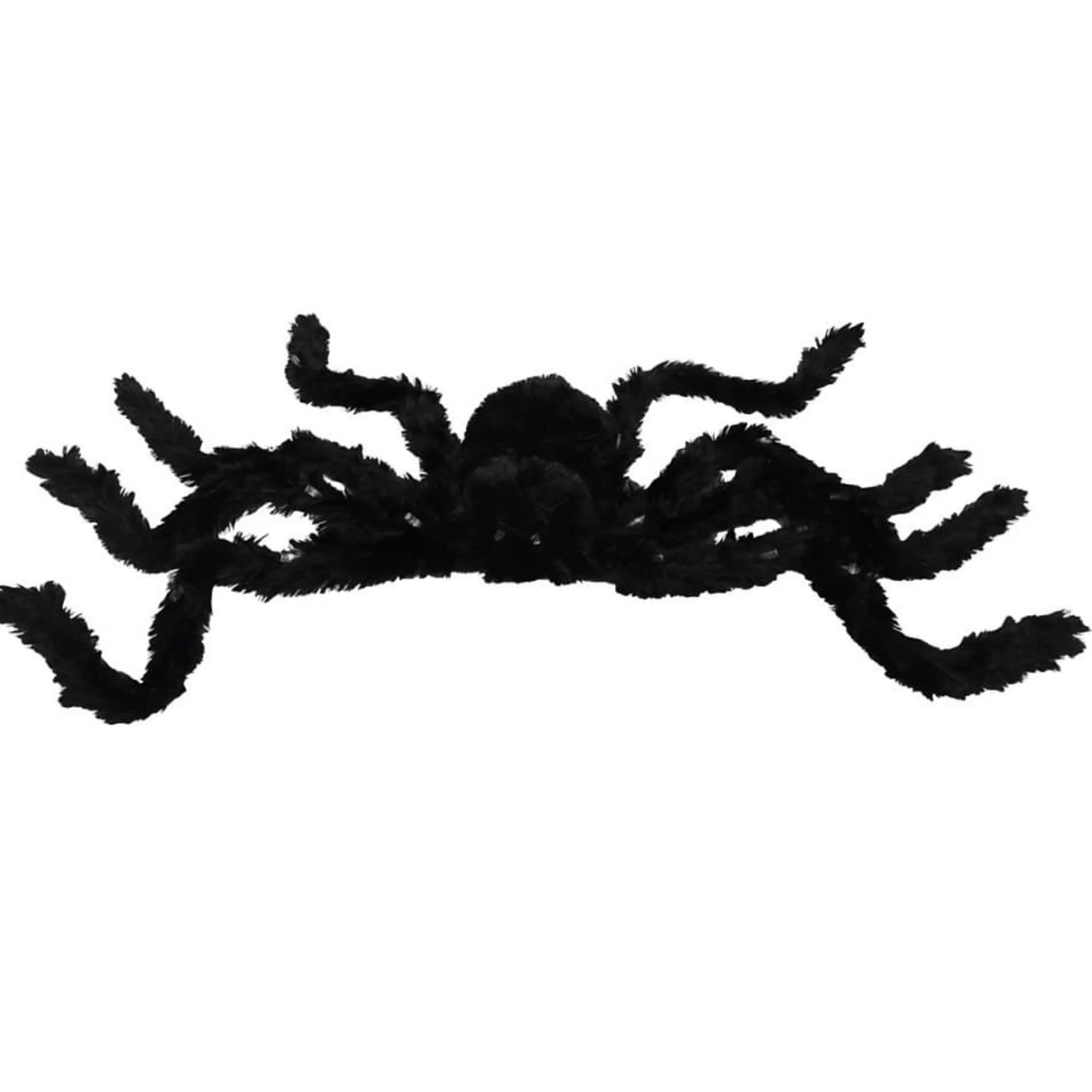 Store Witches of Halloween Black Spooky Furry Spider With Bright Eerie Light