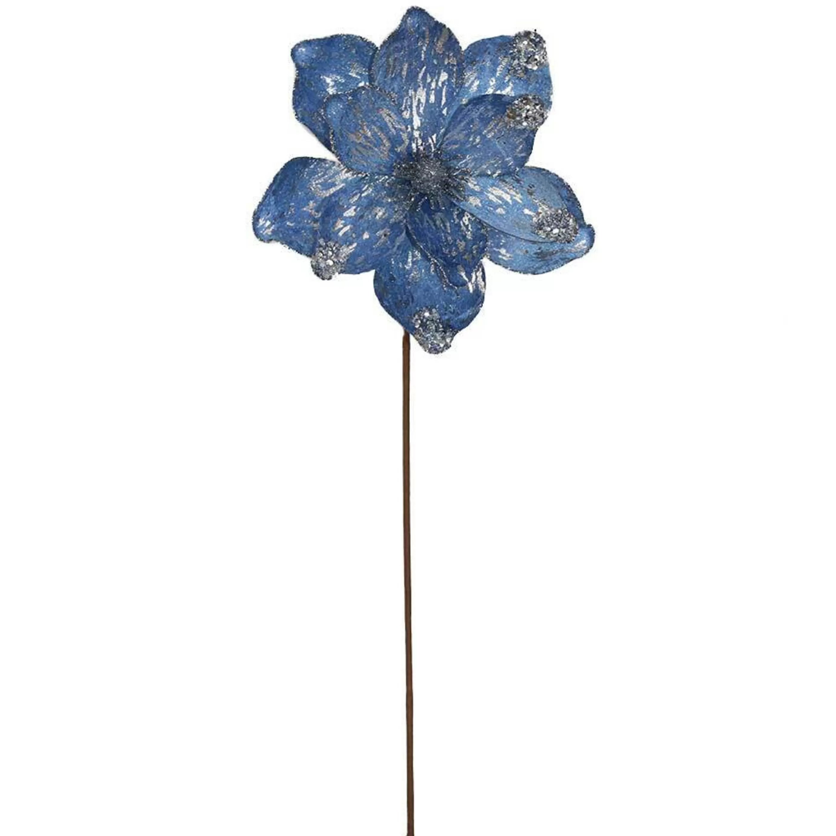 * Floristry | Blue Magnolia On Stem - 24Cm