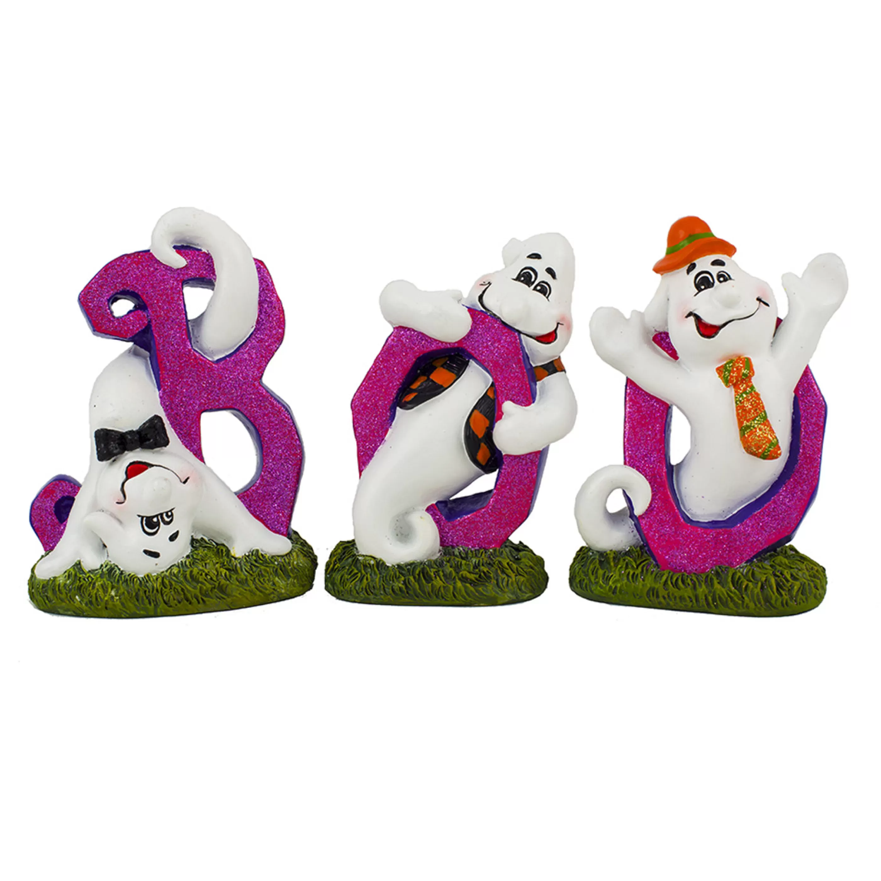 Cheap Witches of Halloween Boo' Three Ghost Tabletop Figures -13 Cm