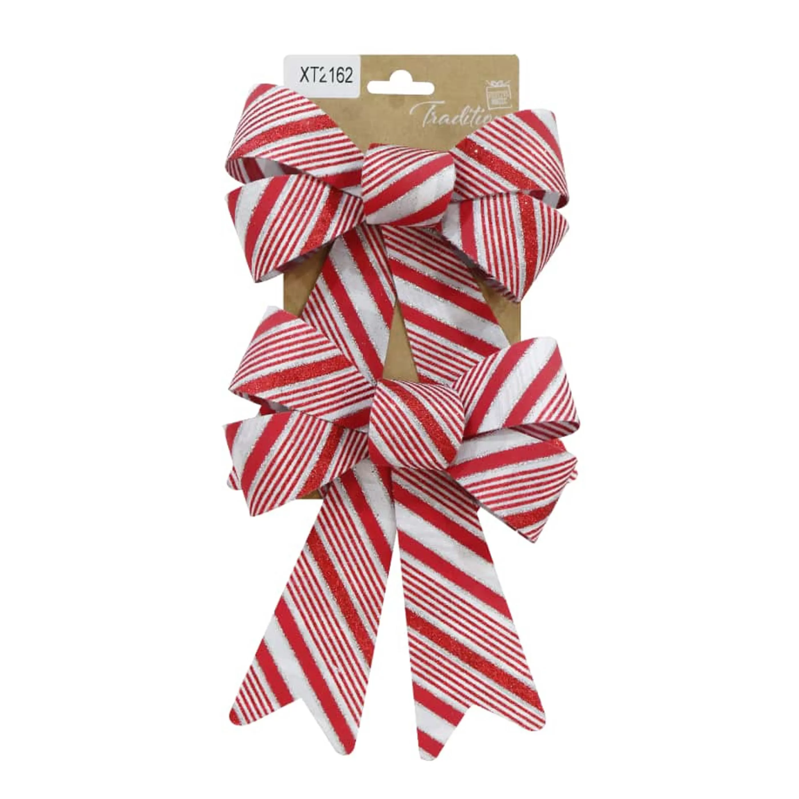 Clearance * Bow Stripes Pack Of 2 ( 3 Styles) - 20Cm