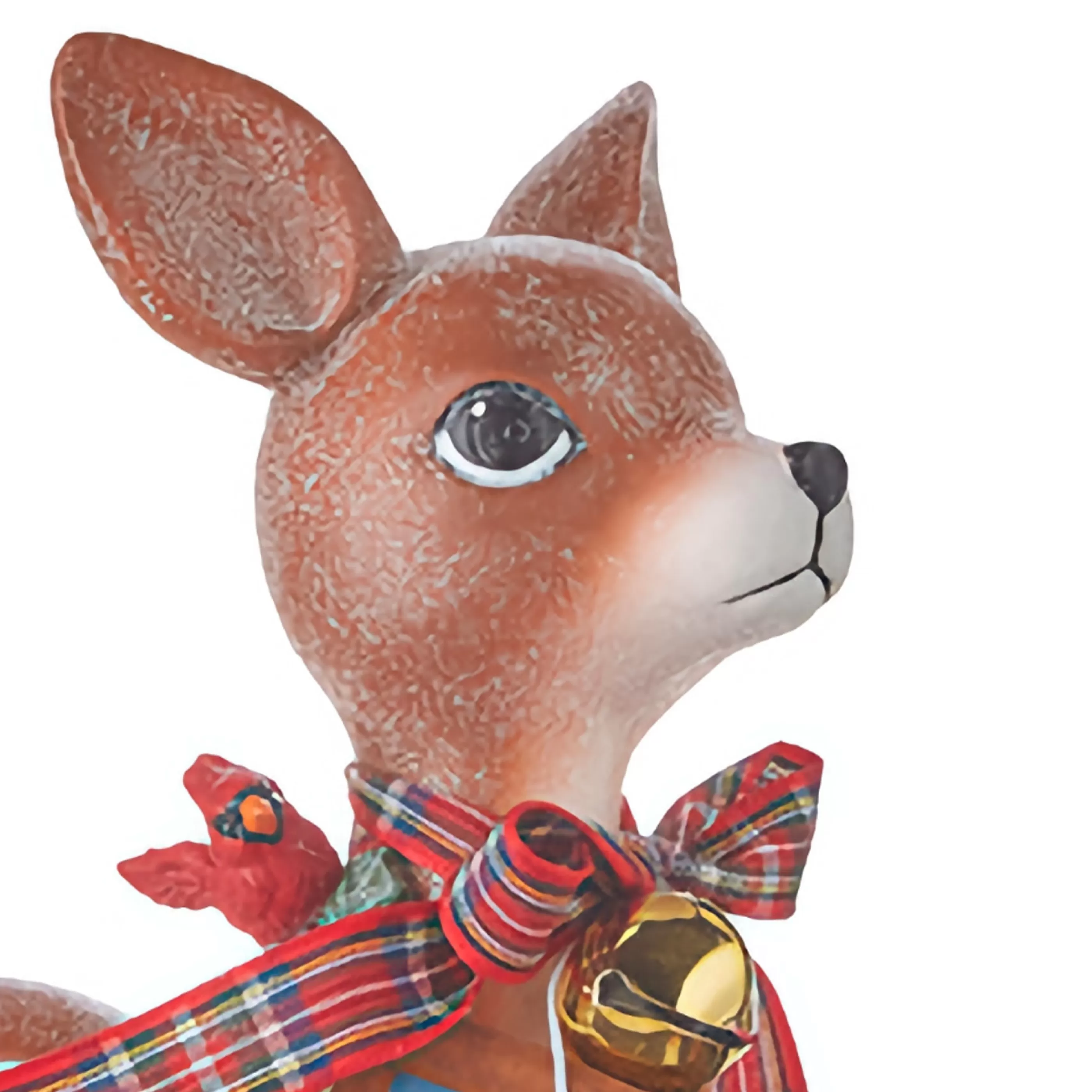 RAZ Imports Table Top Decorations | Brown Christmas Day December 25Th Reindeer - 20Cm