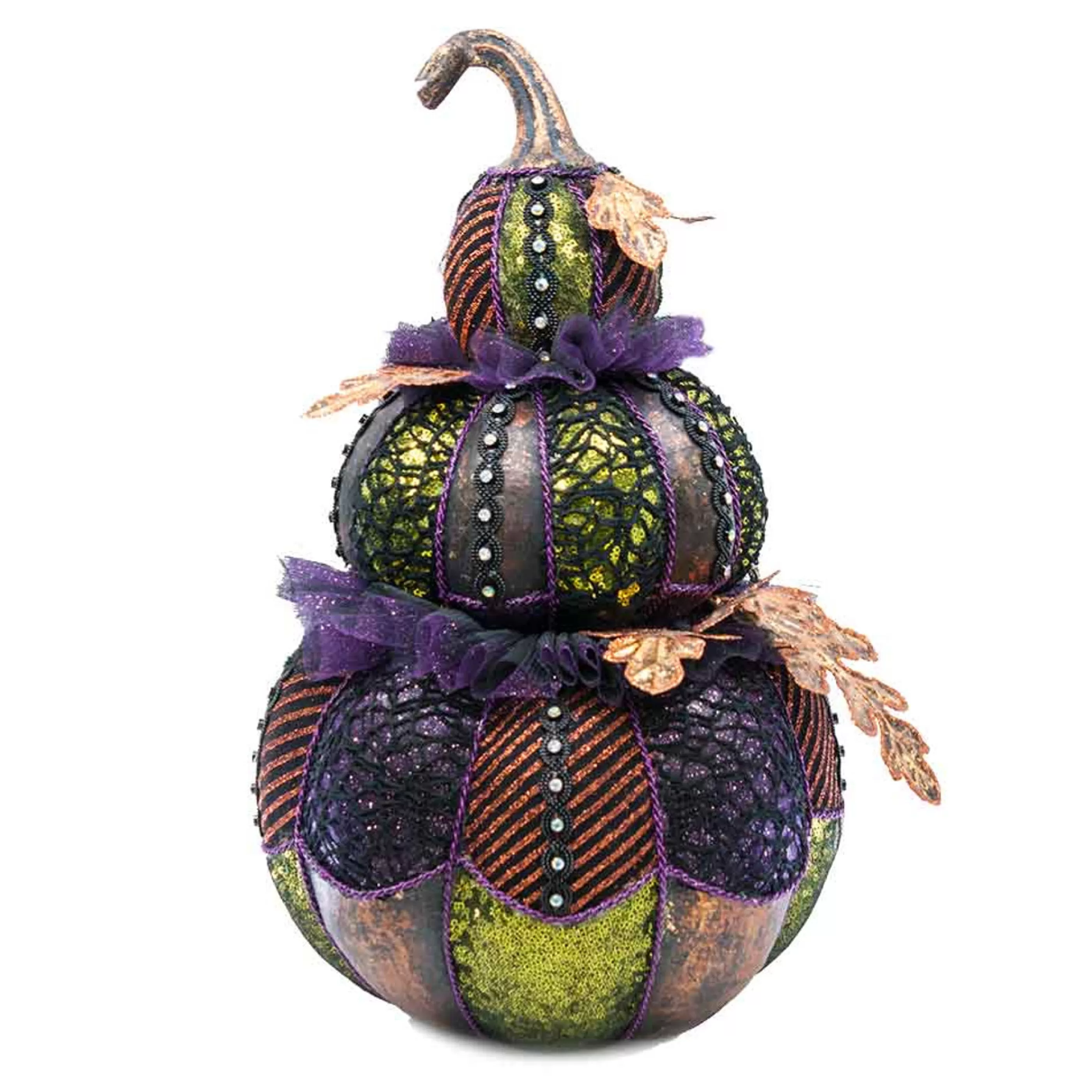 Online Witches of Halloween Brunhilda's Pumpkin Stack - 43Cm