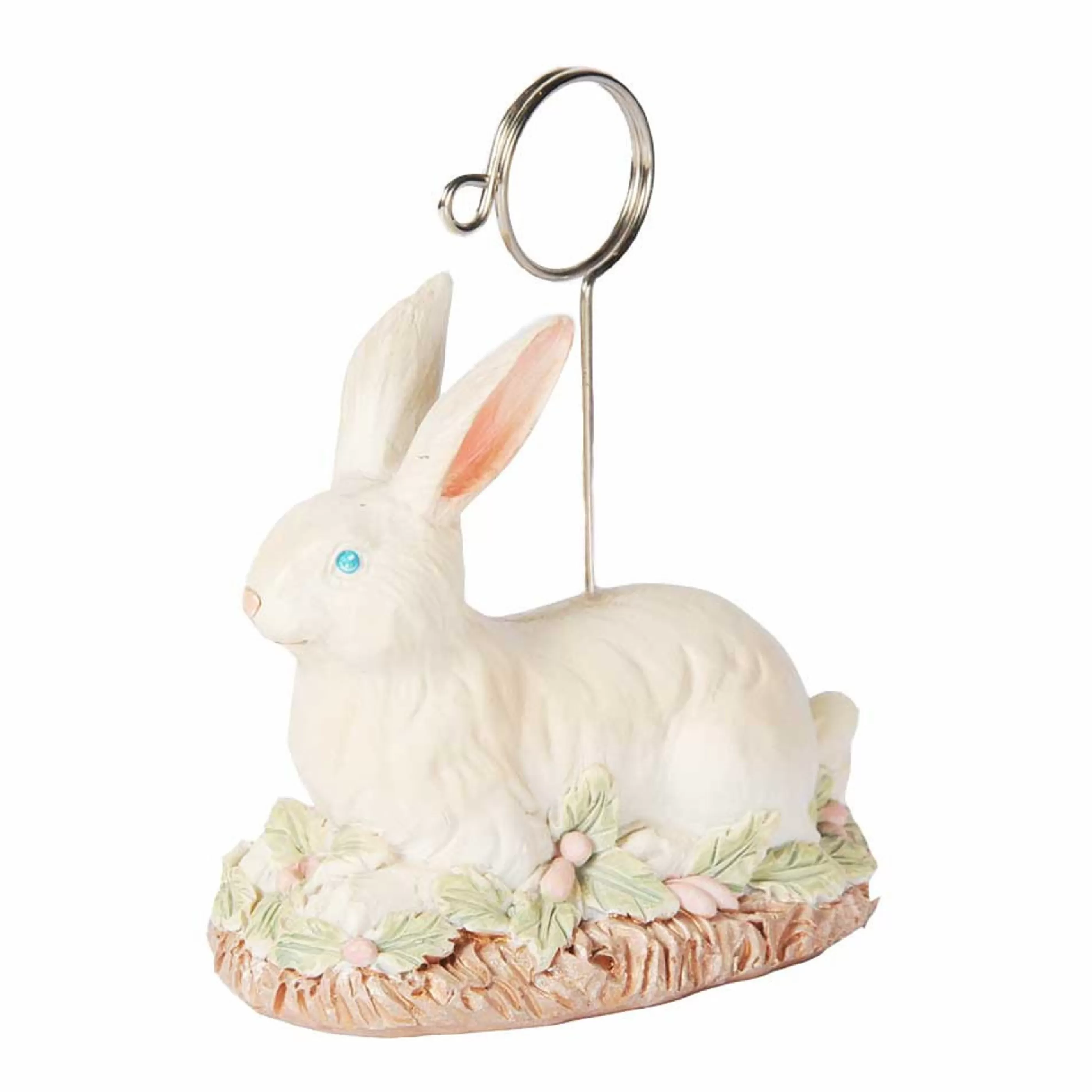 Fashion RAZ Imports Bunny Card Holder - 9Cm