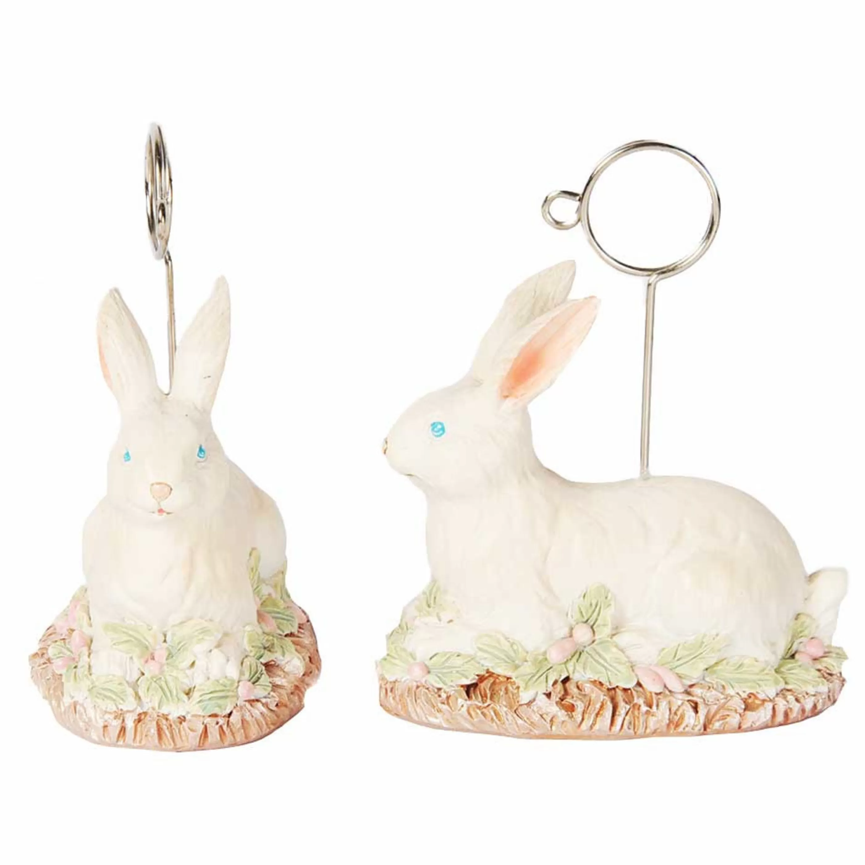 Fashion RAZ Imports Bunny Card Holder - 9Cm