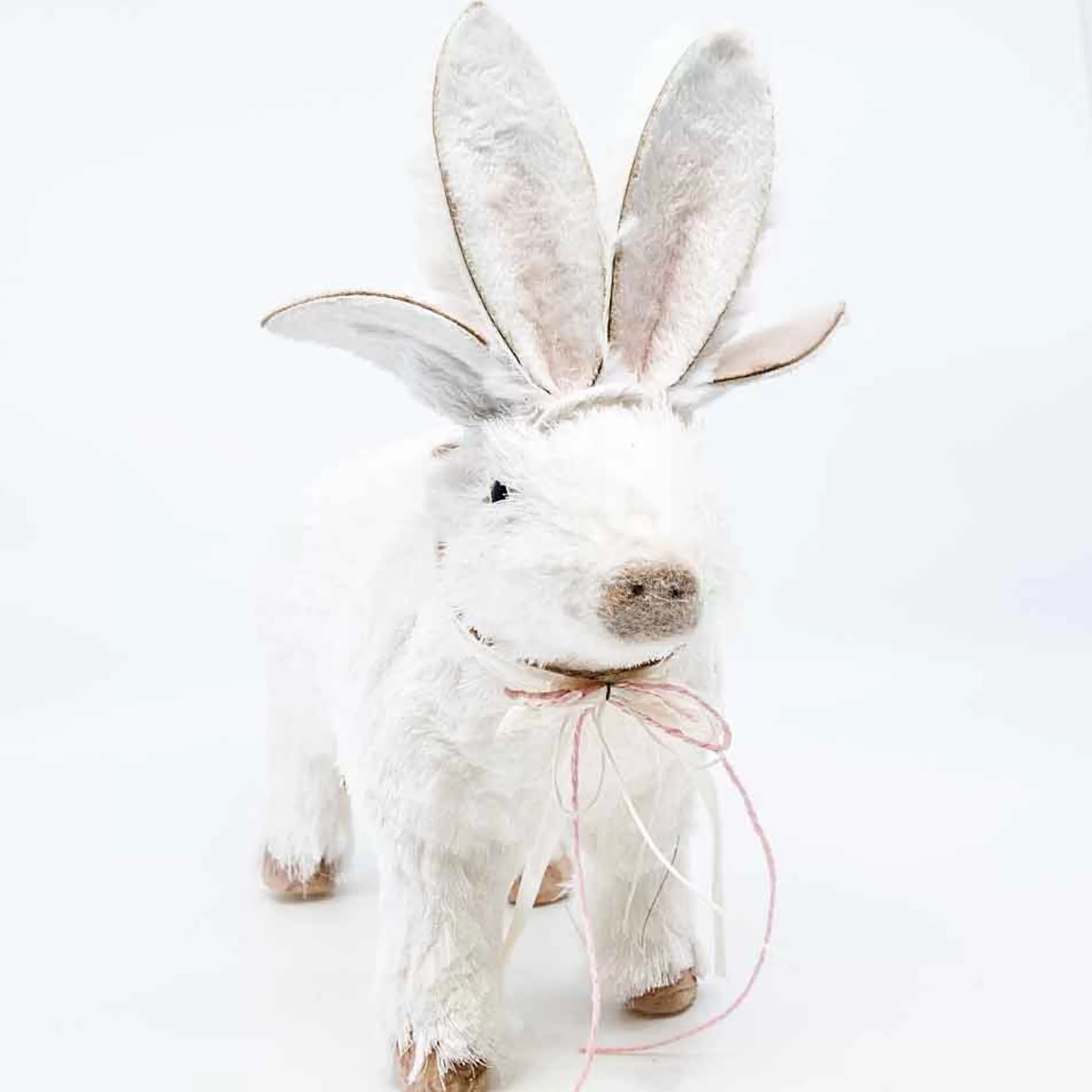 Outlet * Bunny Ear Pig Standing Large - 30Cm