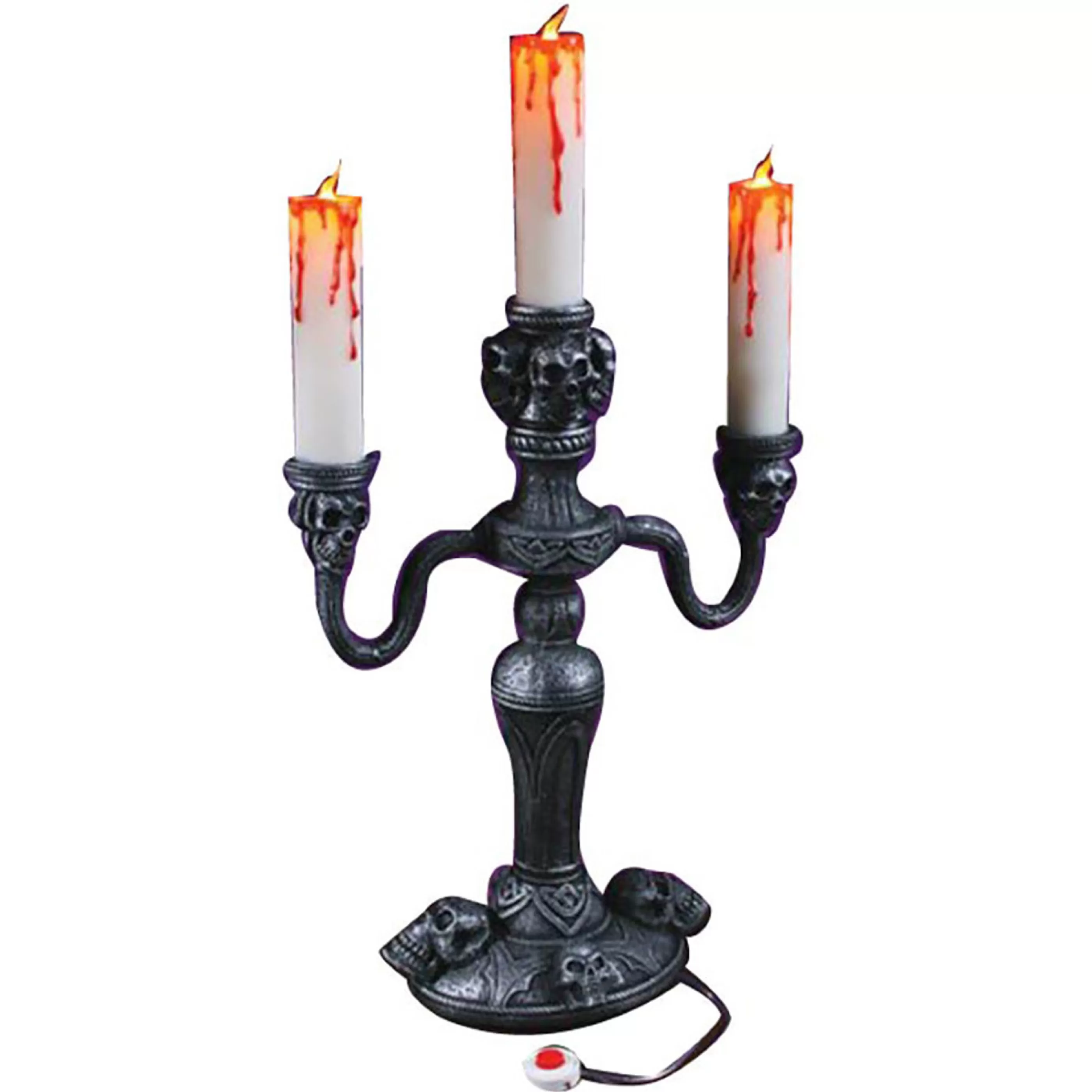 Flash Sale Witches of Halloween Candelabra Led Flames - 35Cm