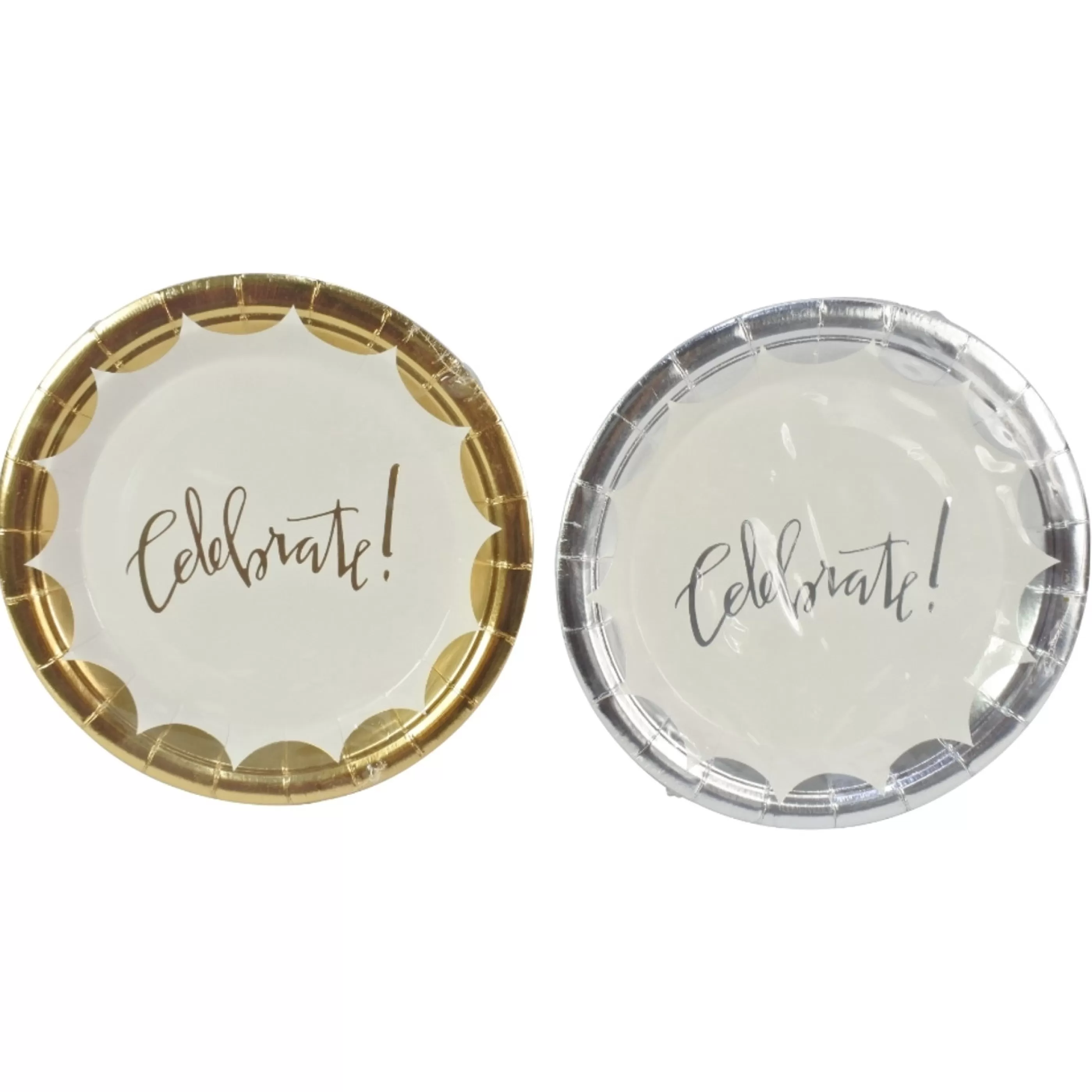 New * Celebrate Christmas Paper Plates - 23Cm