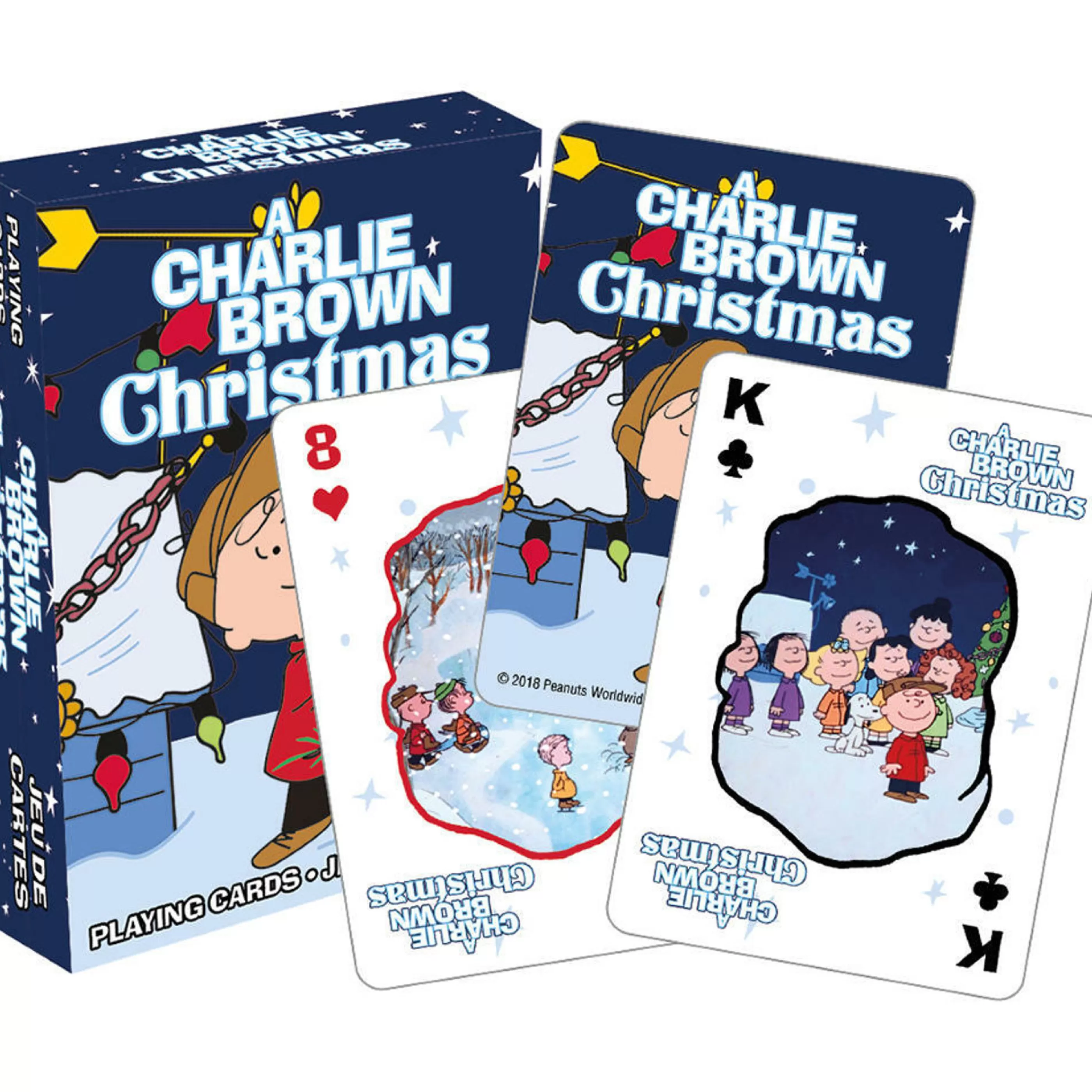 Discount * Charlie Brown Christmas Playing Cards