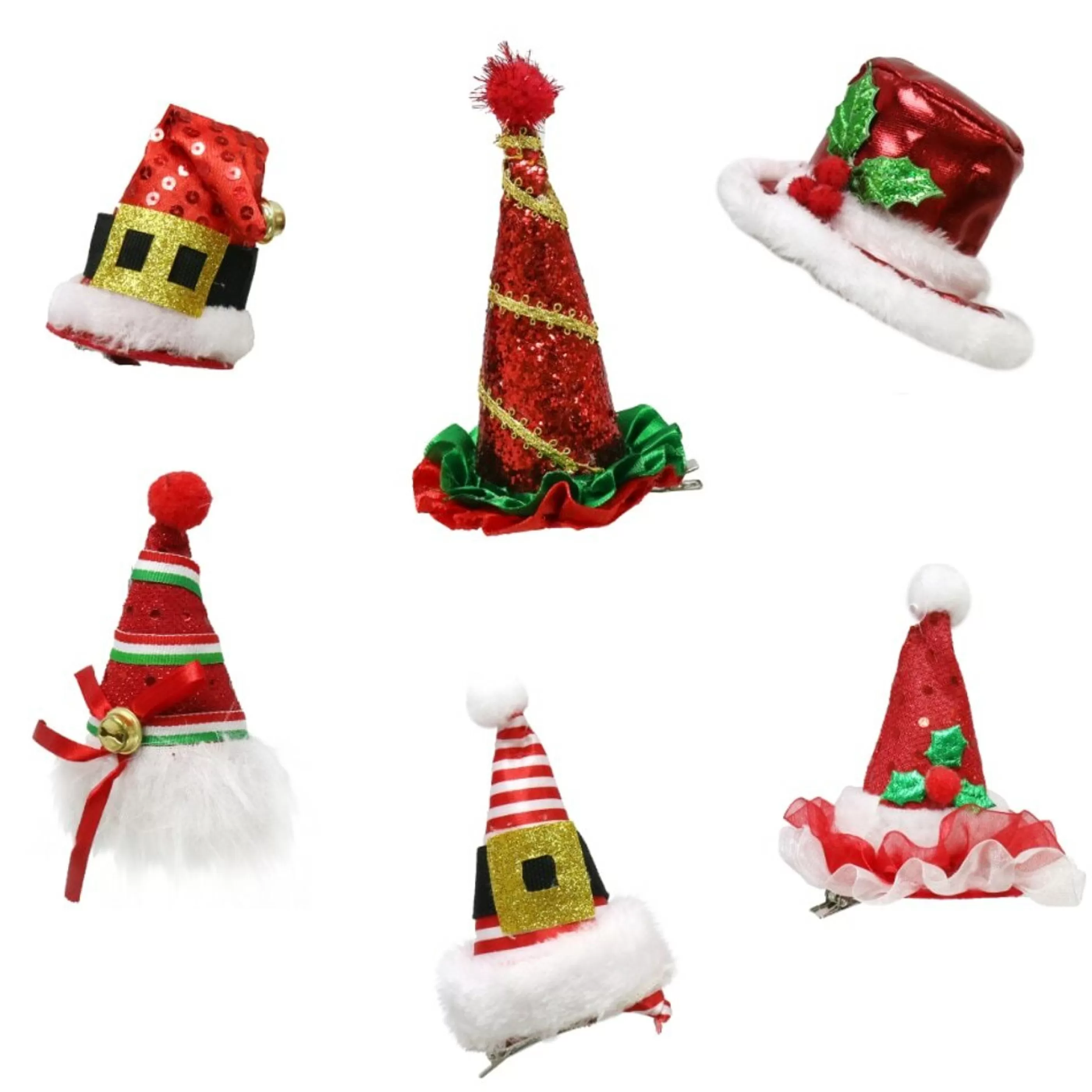 Flash Sale * Christmas Clip On Hat (6 Styles)