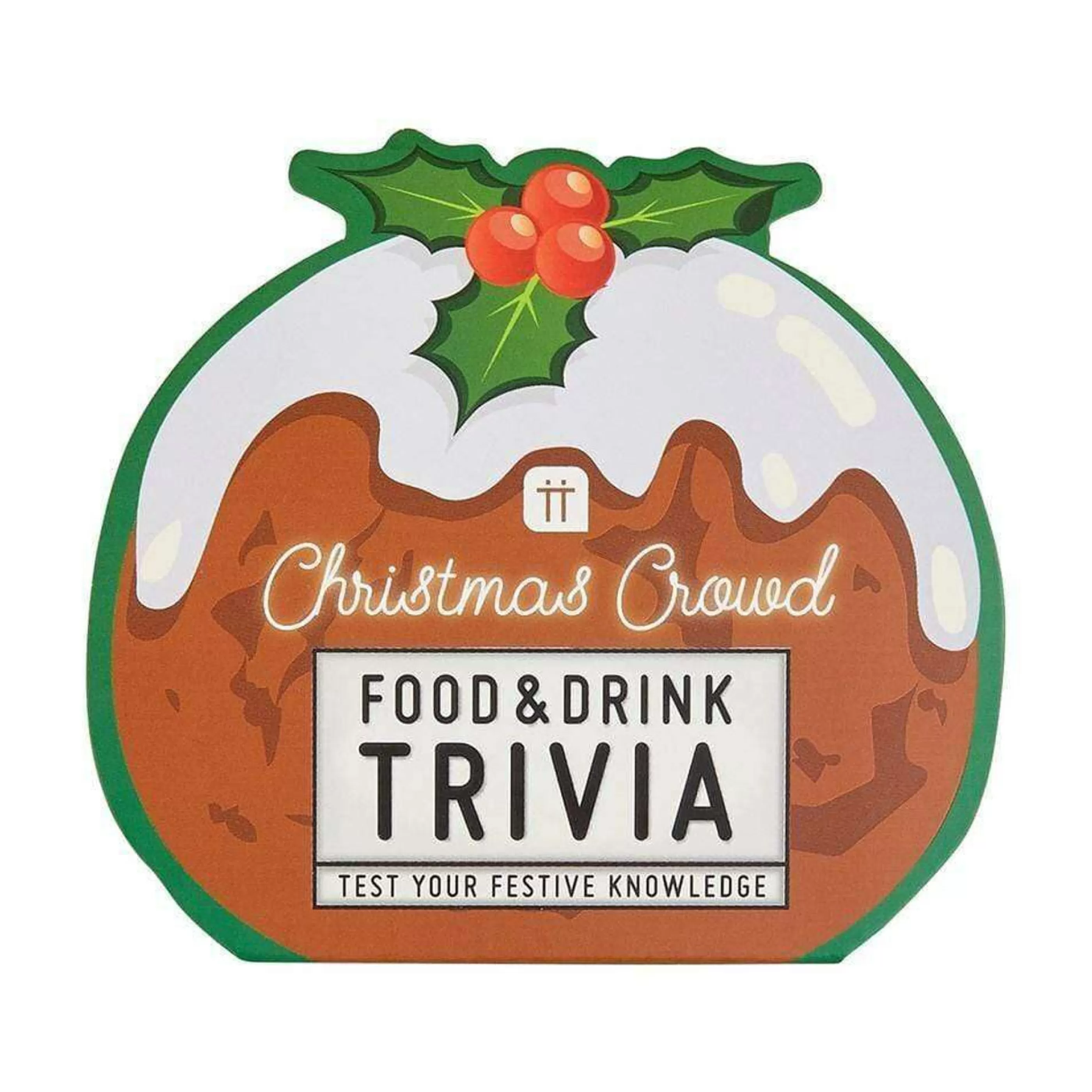 Cheap * Christmas Crowd Food And Drink Trivia Game - 11.5Cm