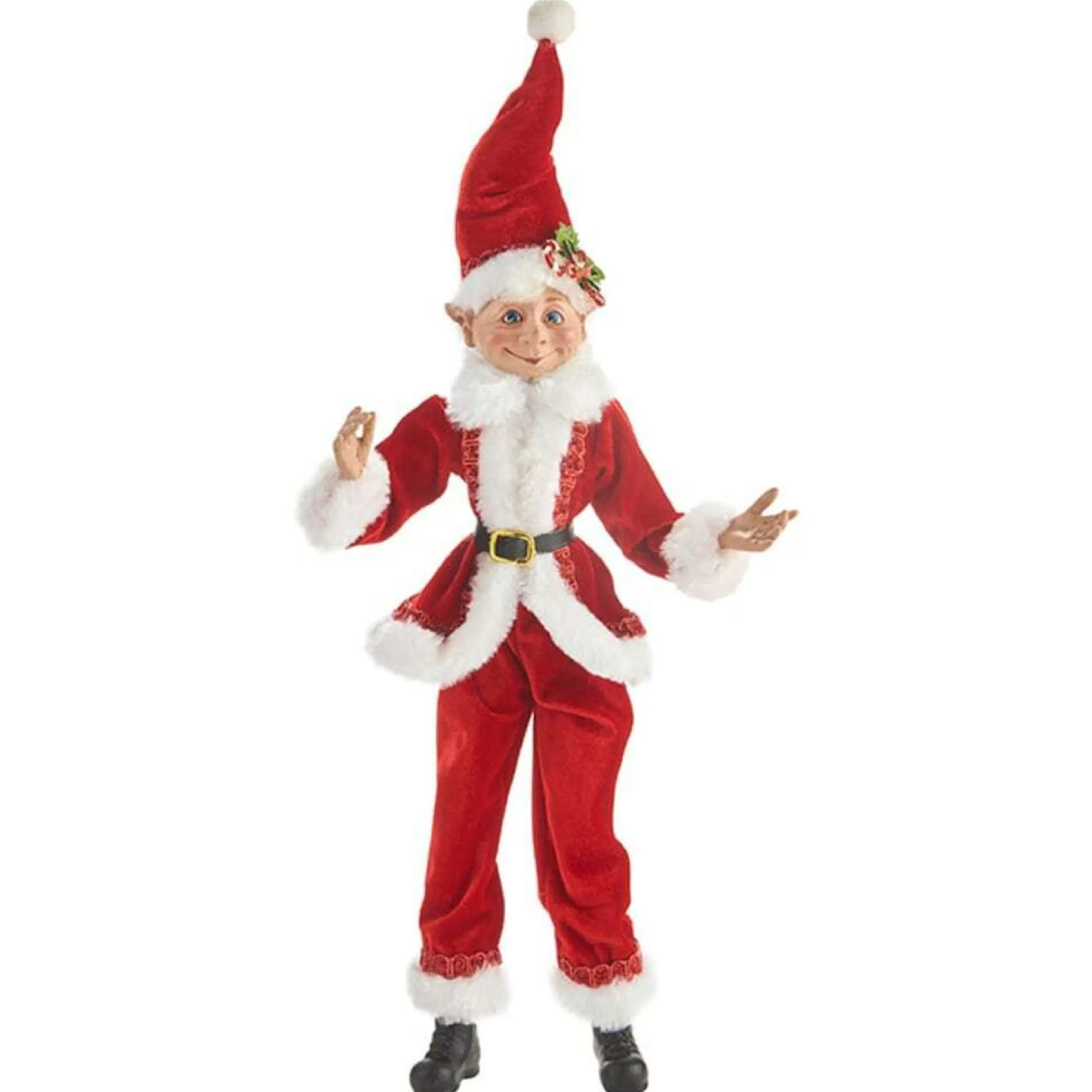 Cheap RAZ Imports Christmas Elf In Santa Costume - 40Cm