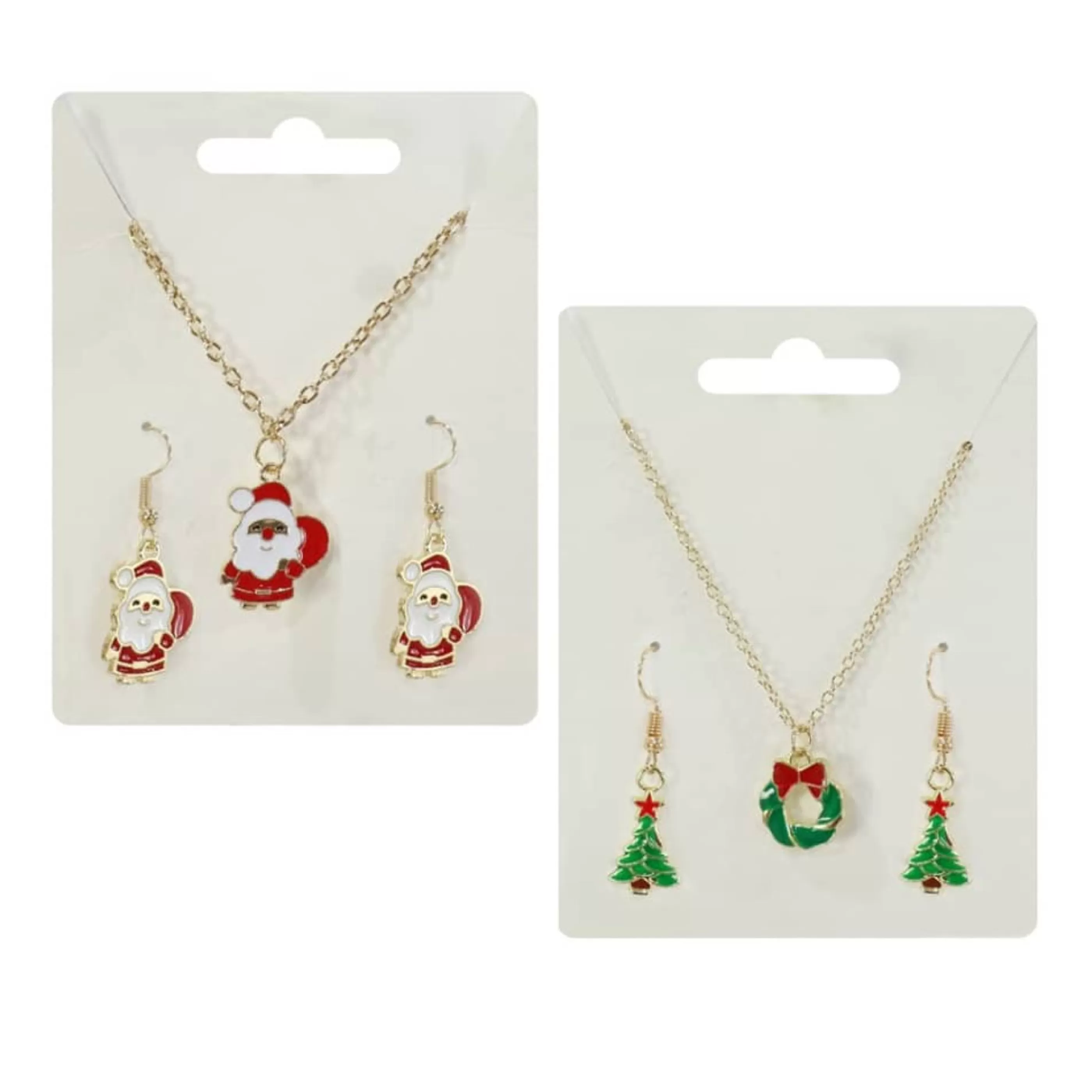 New * Christmas Jewellery (2 Styles) Set Of 3