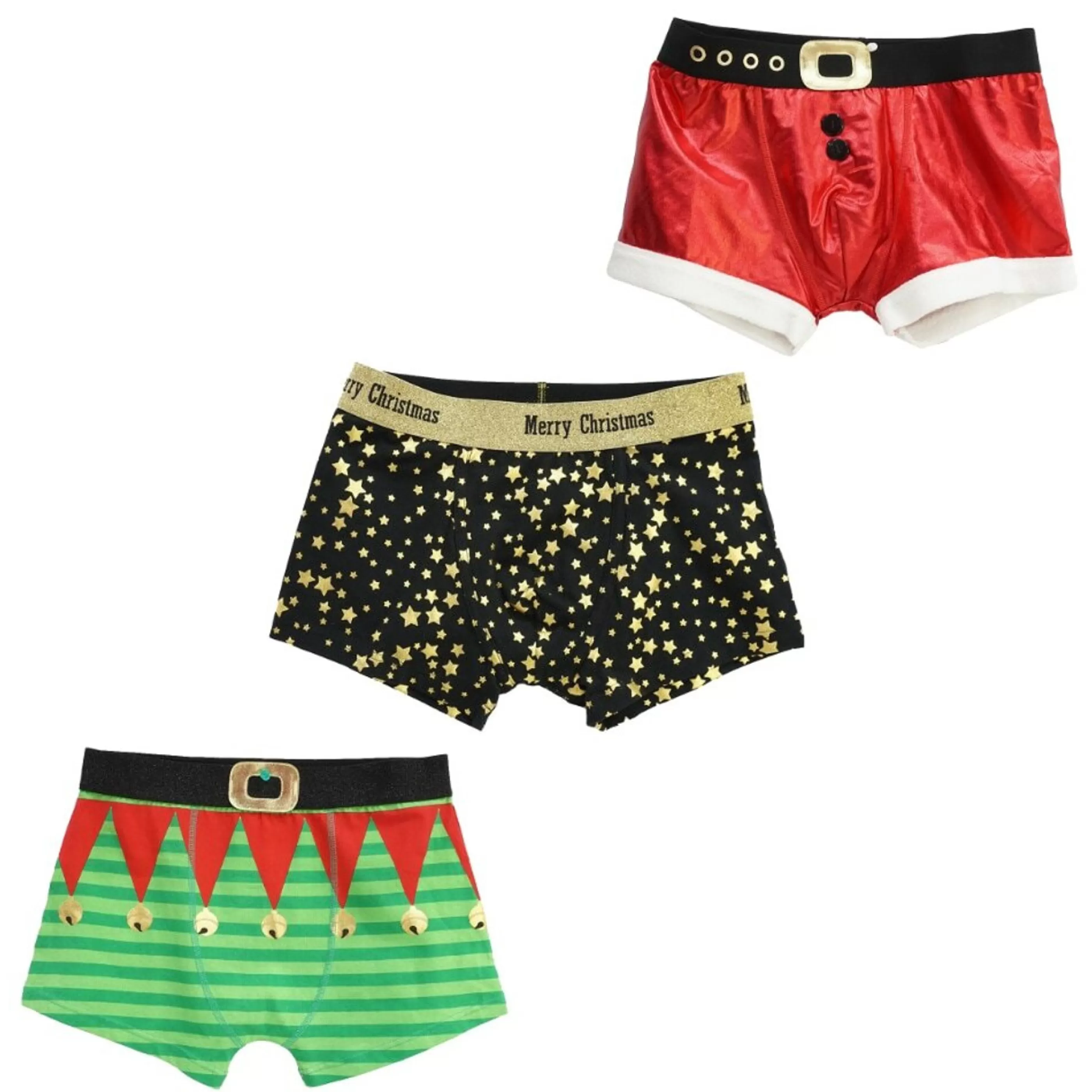 Cheap * Christmas Novelty Undies Mens (3 Styles)