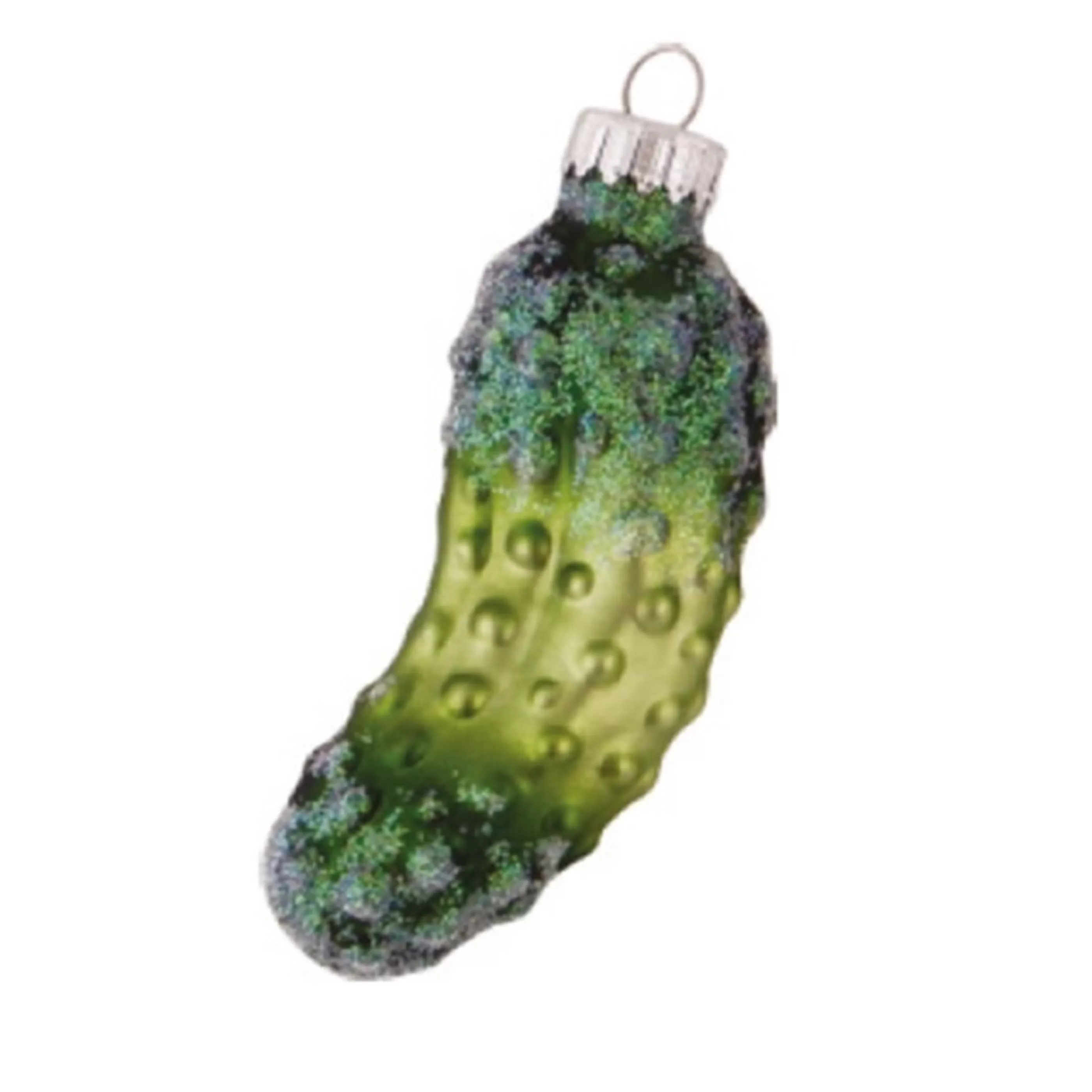 * Glass Ornaments | Christmas Pickle Glass Decoration - 8Cm