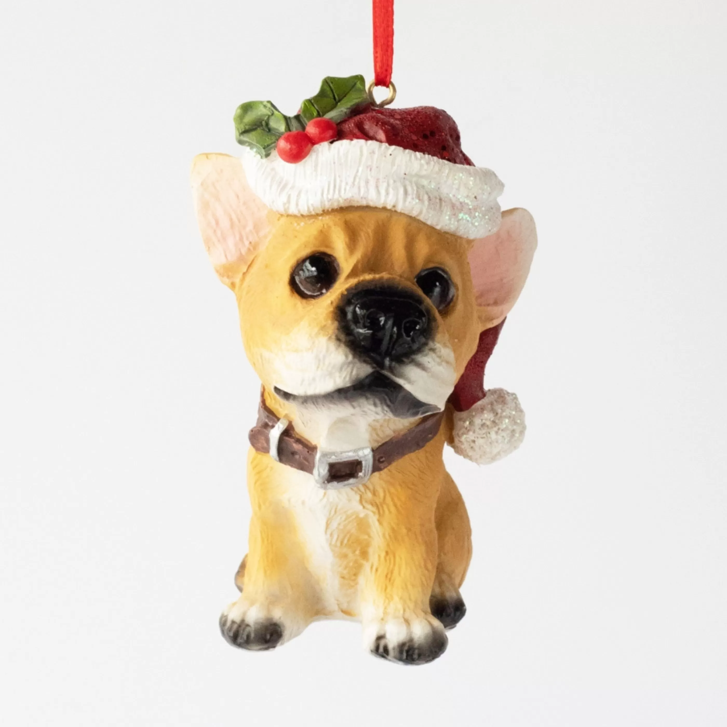 * Hanging Christmas Ornaments | Christmas Puppy Ornaments (4 Styles) - 9.1Cm