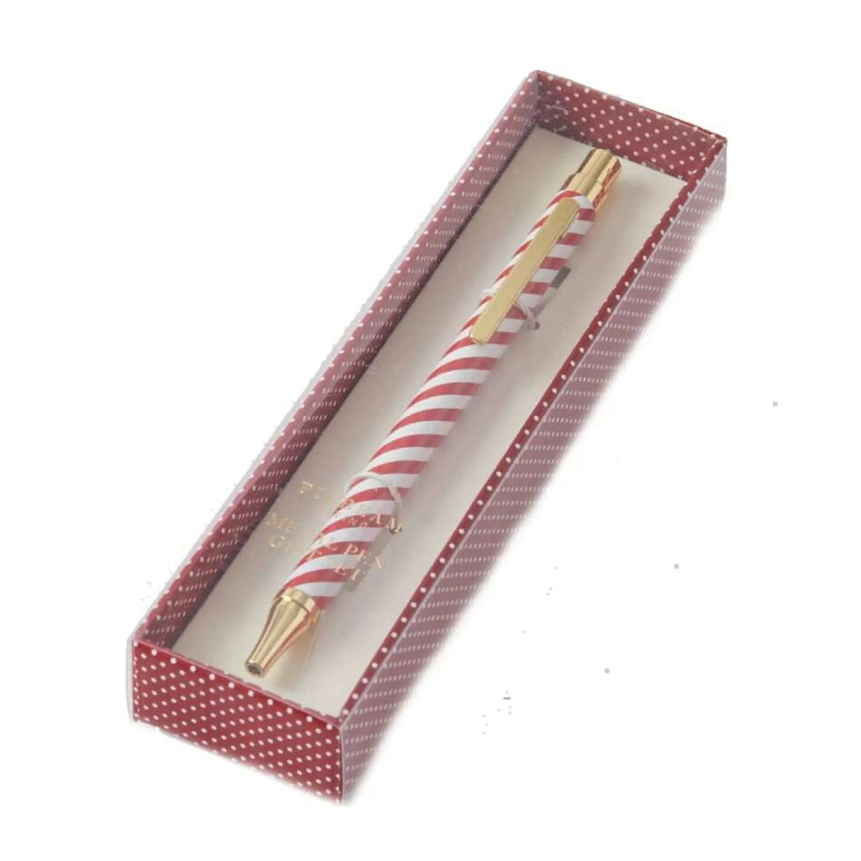 Fashion * Christmas Red Metal Pen In Gift Box - 14Cm