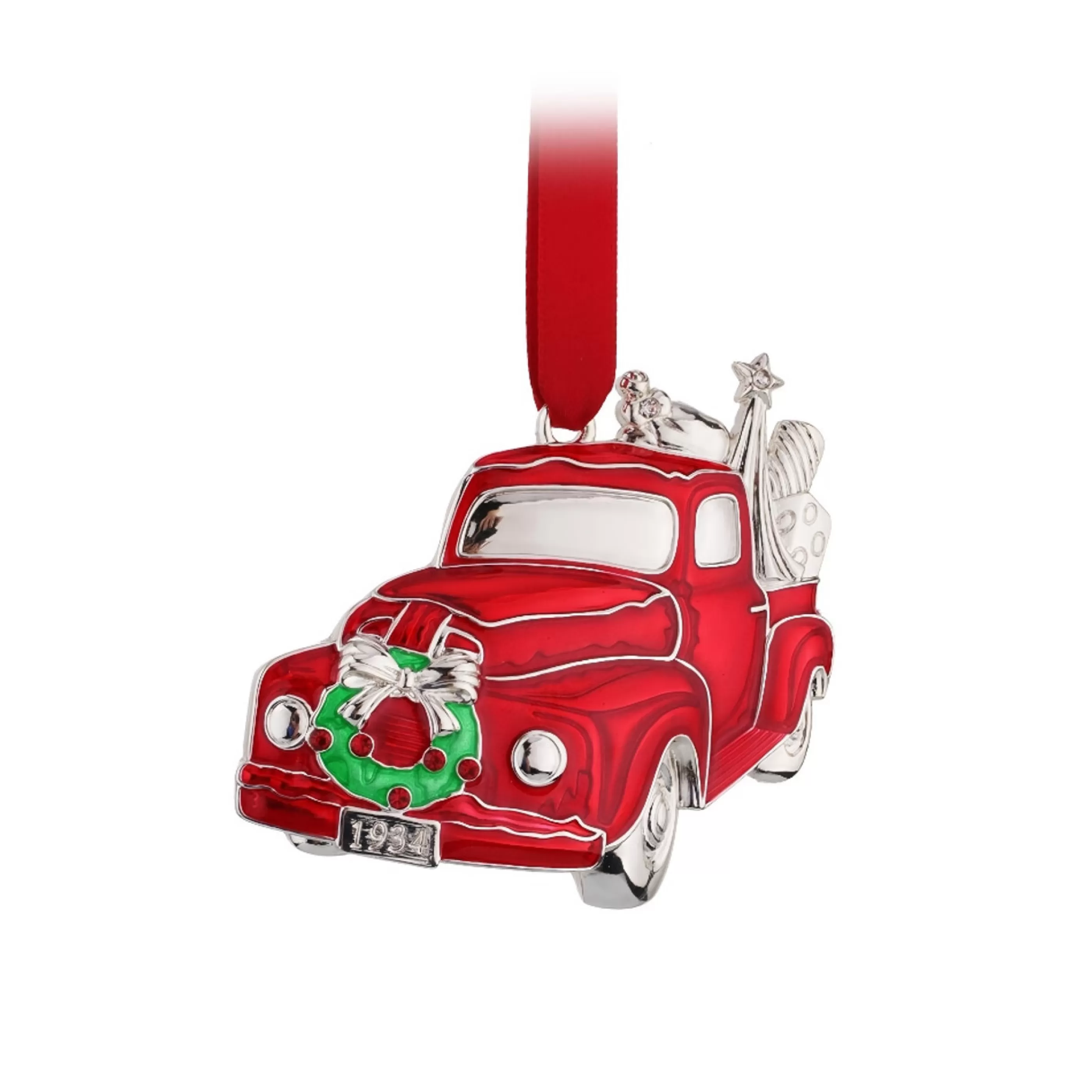 * Hanging Christmas Ornaments | Christmas Red Truck Ornament- 8Cm